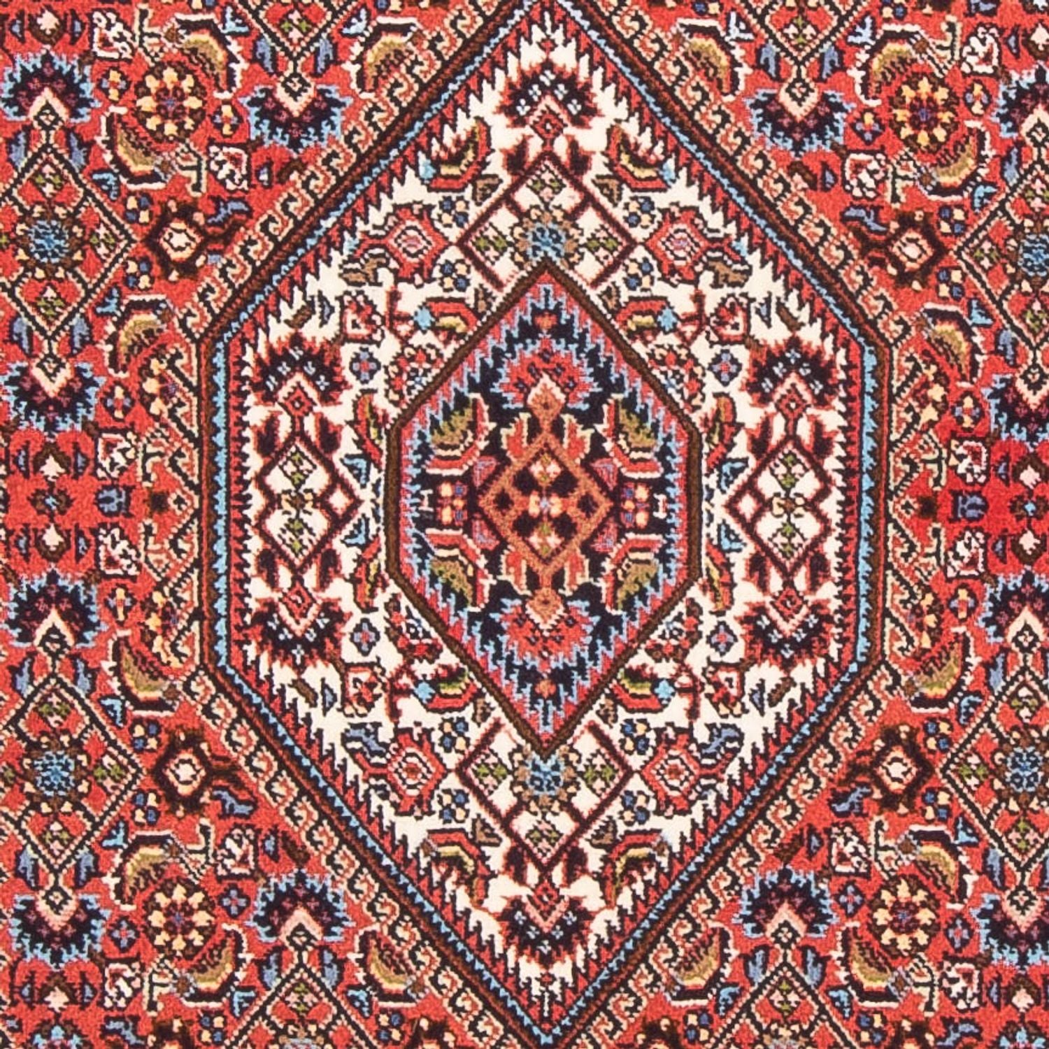 Persisk tæppe - Bijar - Royal - 143 x 85 cm - rød