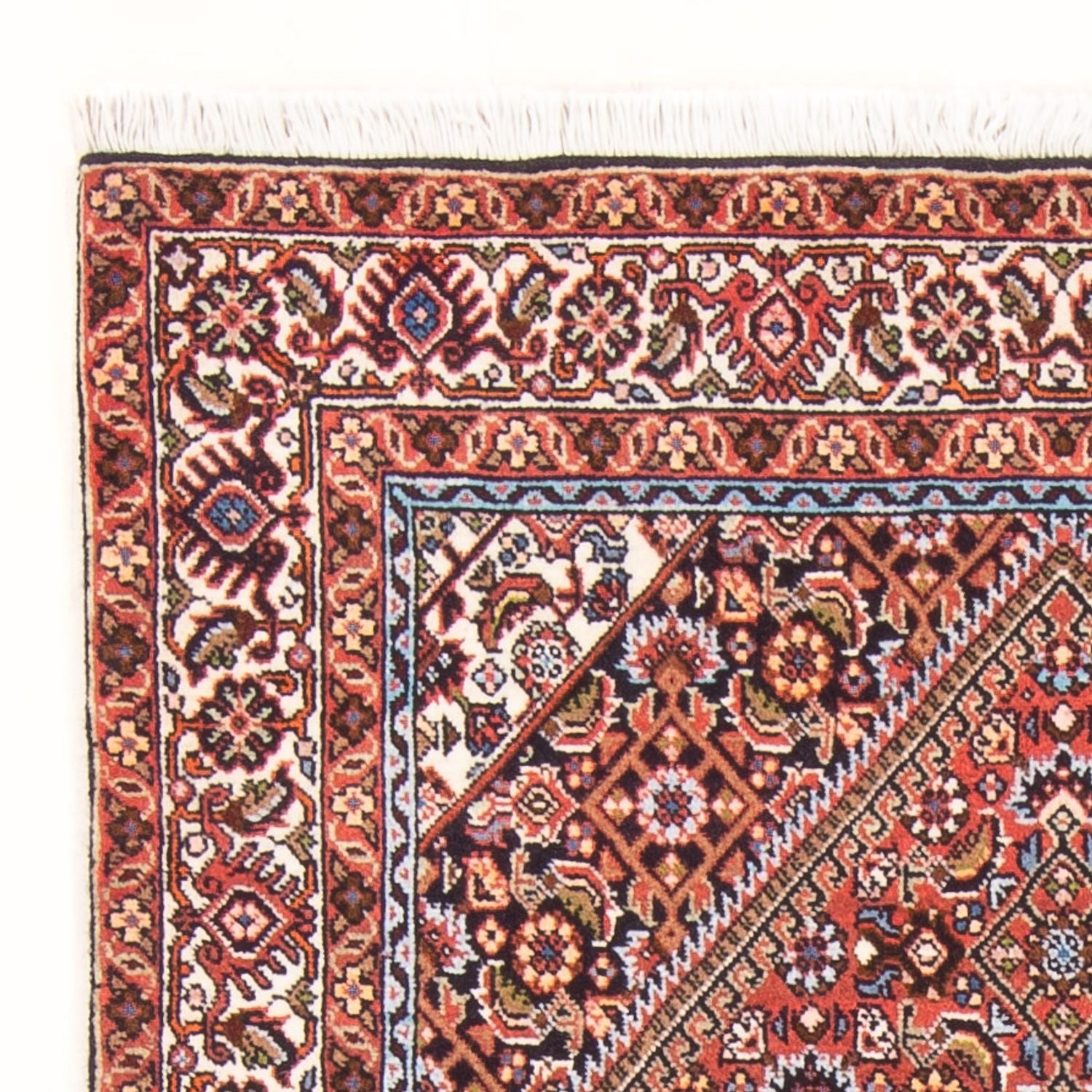 Persisk tæppe - Bijar - Royal - 143 x 85 cm - rød