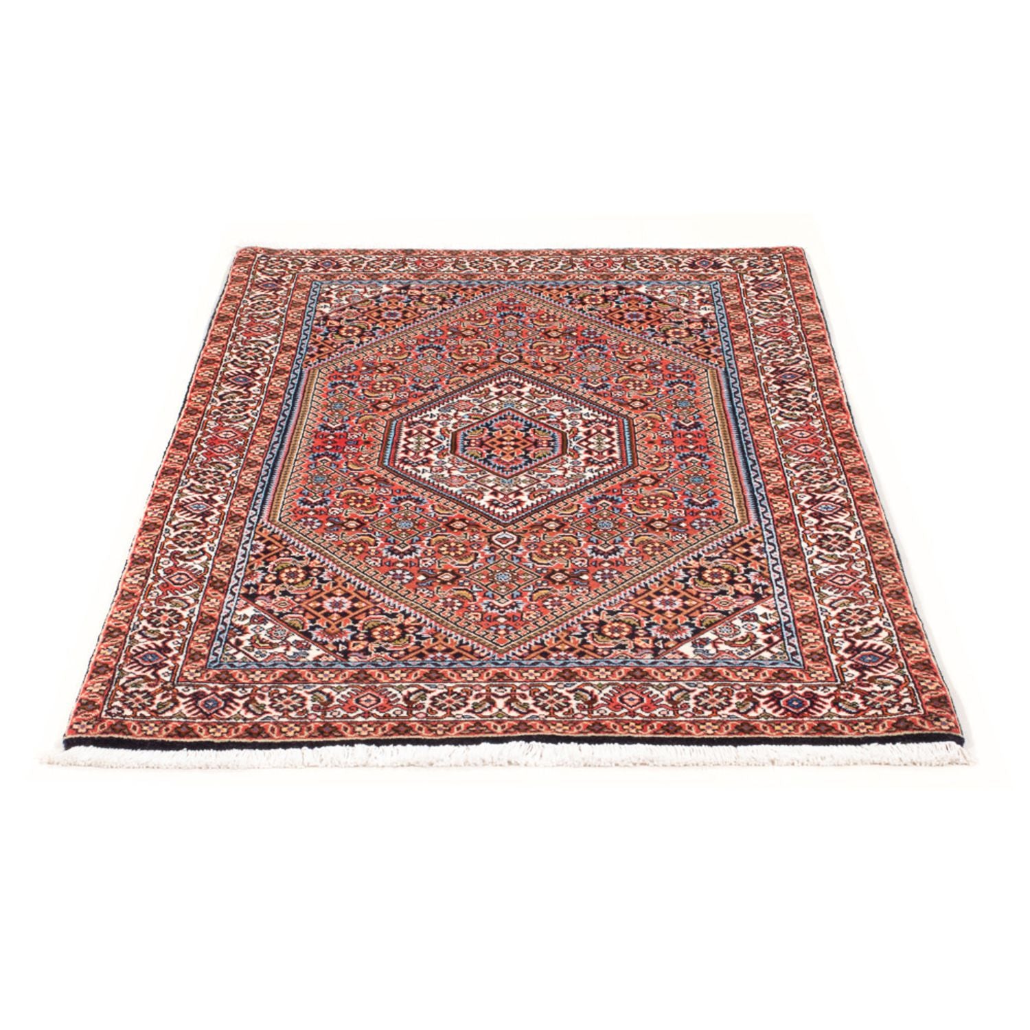 Persisk tæppe - Bijar - Royal - 143 x 85 cm - rød