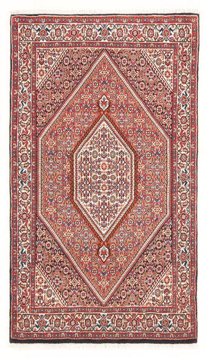 Persisk tæppe - Bijar - Royal - 154 x 90 cm - rød