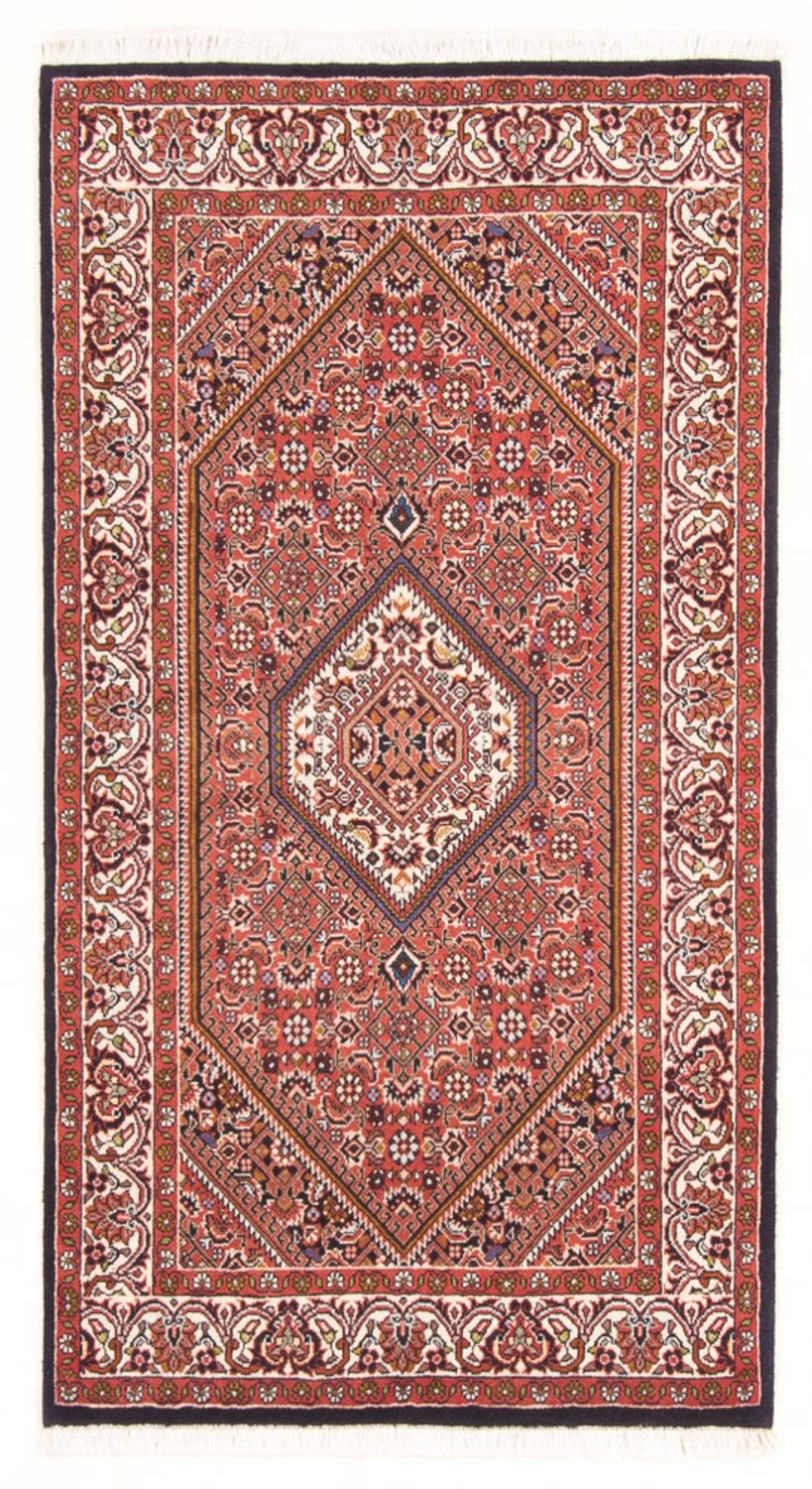 Persisk tæppe - Bijar - Royal - 140 x 83 cm - rød