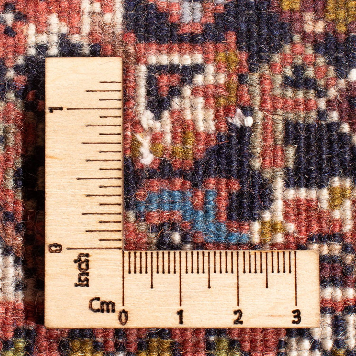 Persisk tæppe - Bijar - Royal - 140 x 83 cm - rød