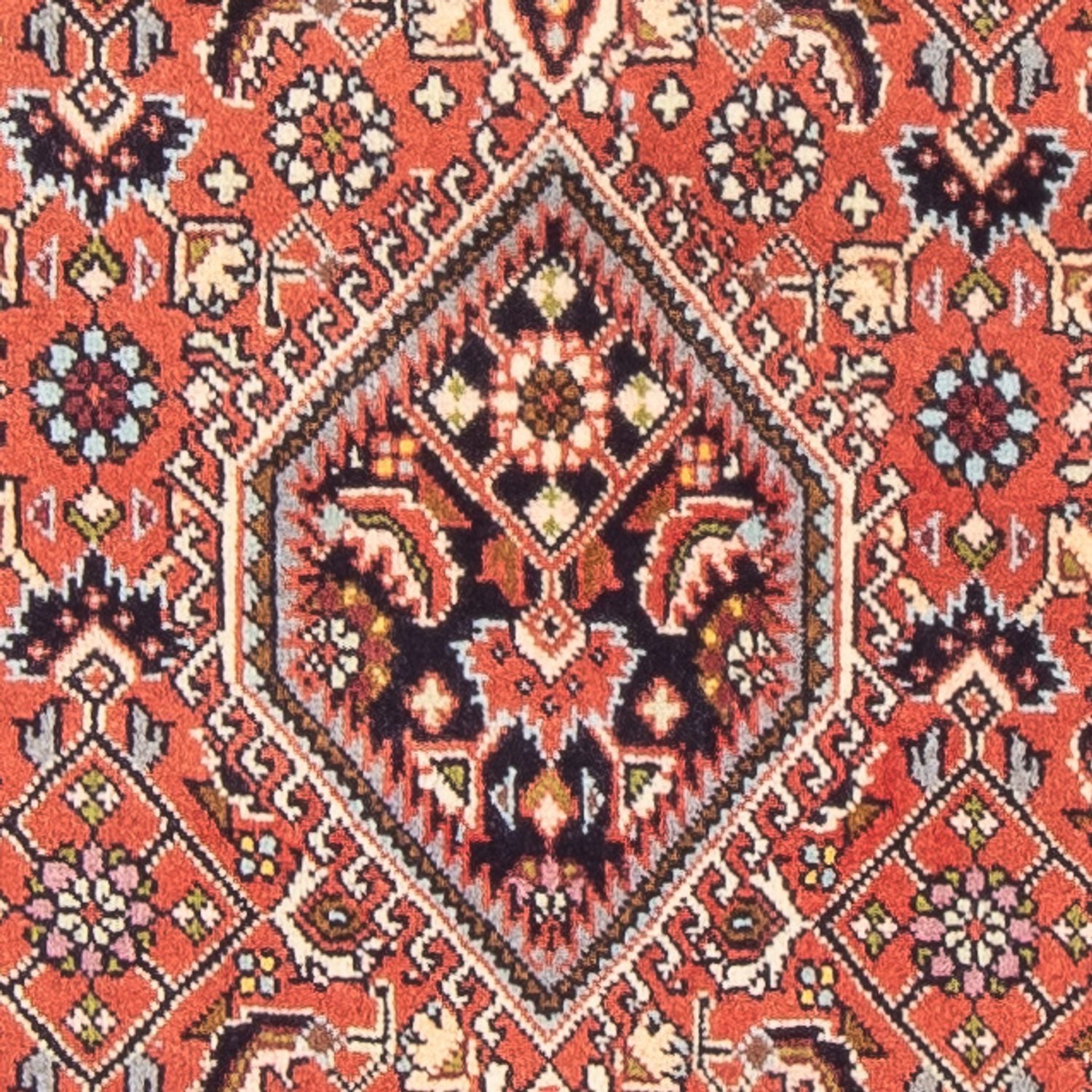 Persisk tæppe - Bijar - Royal - 140 x 80 cm - rød