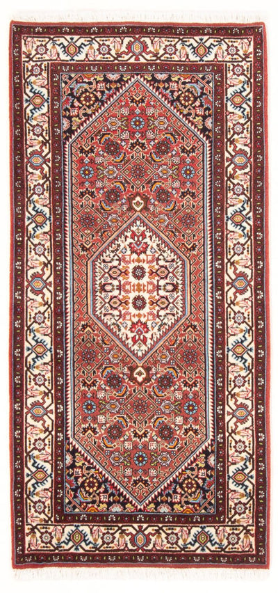 Bidjar - Bukan Tæppe 82x160cm - Persisk tæppe - rød