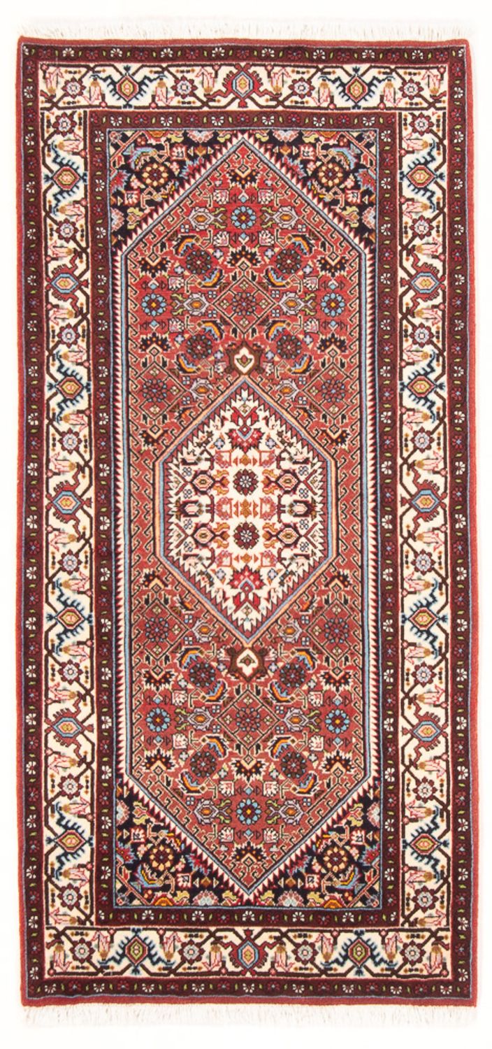 Persisk tæppe - Bijar - Royal - 160 x 82 cm - rød
