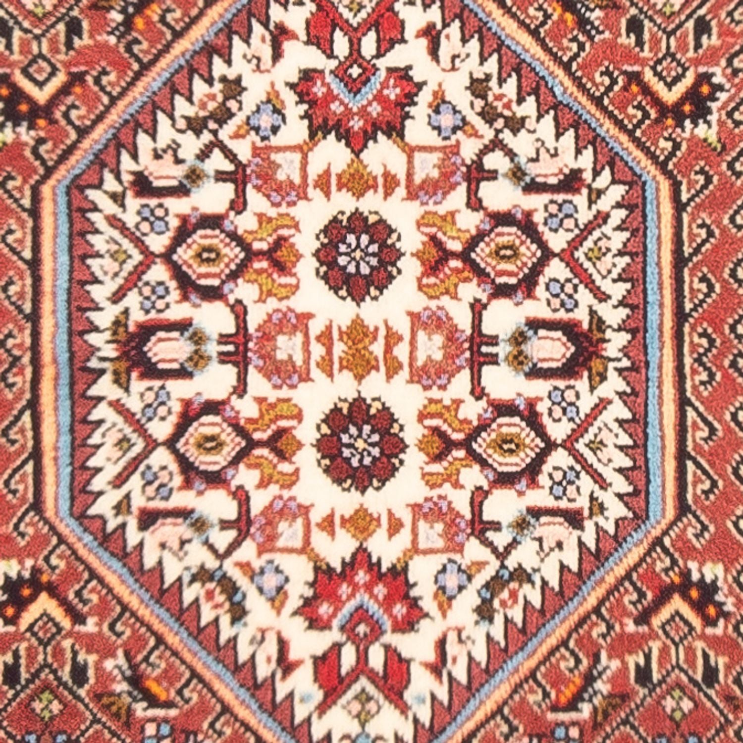 Persisk tæppe - Bijar - Royal - 160 x 82 cm - rød