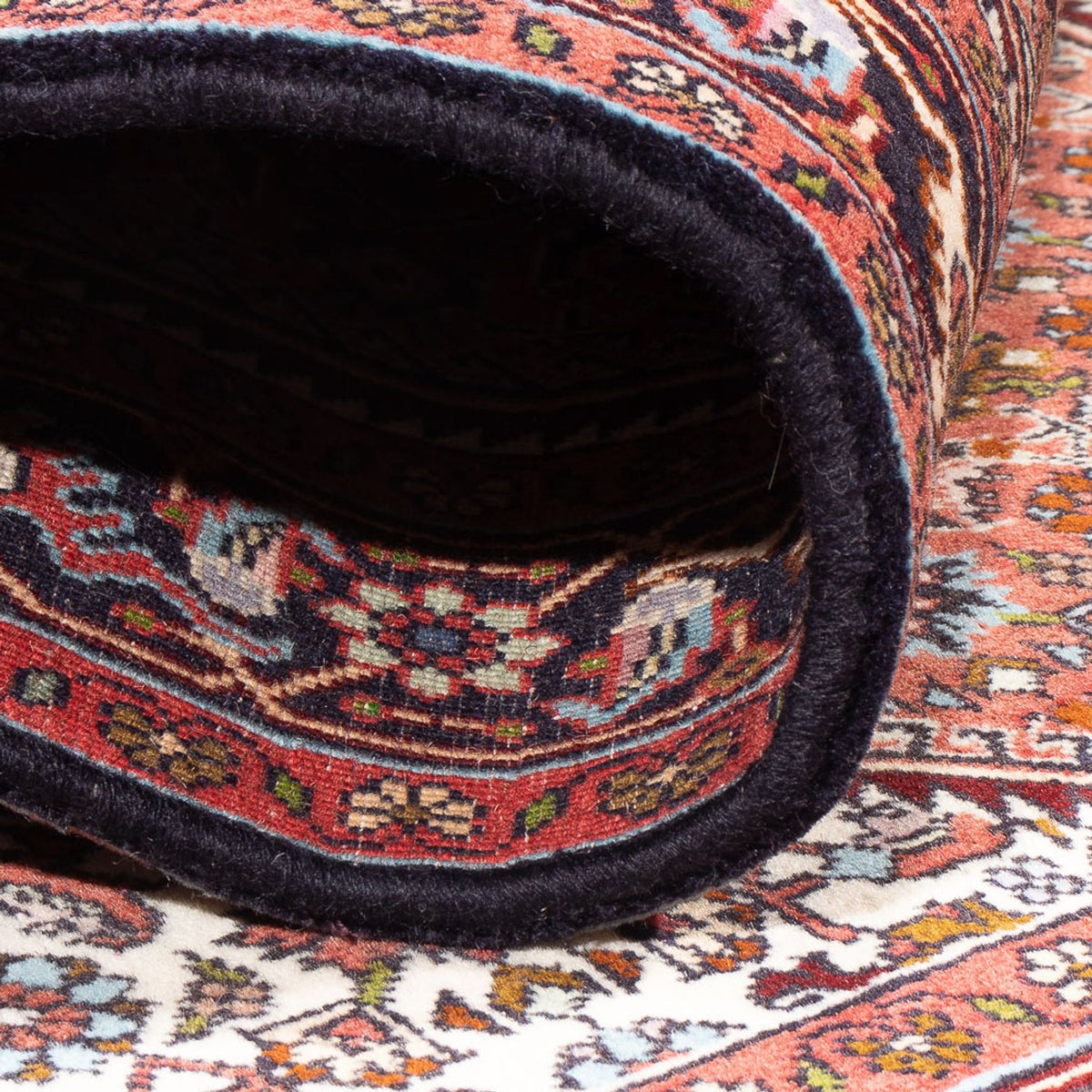 Persisk tæppe - Bijar - Royal - 143 x 85 cm - rød