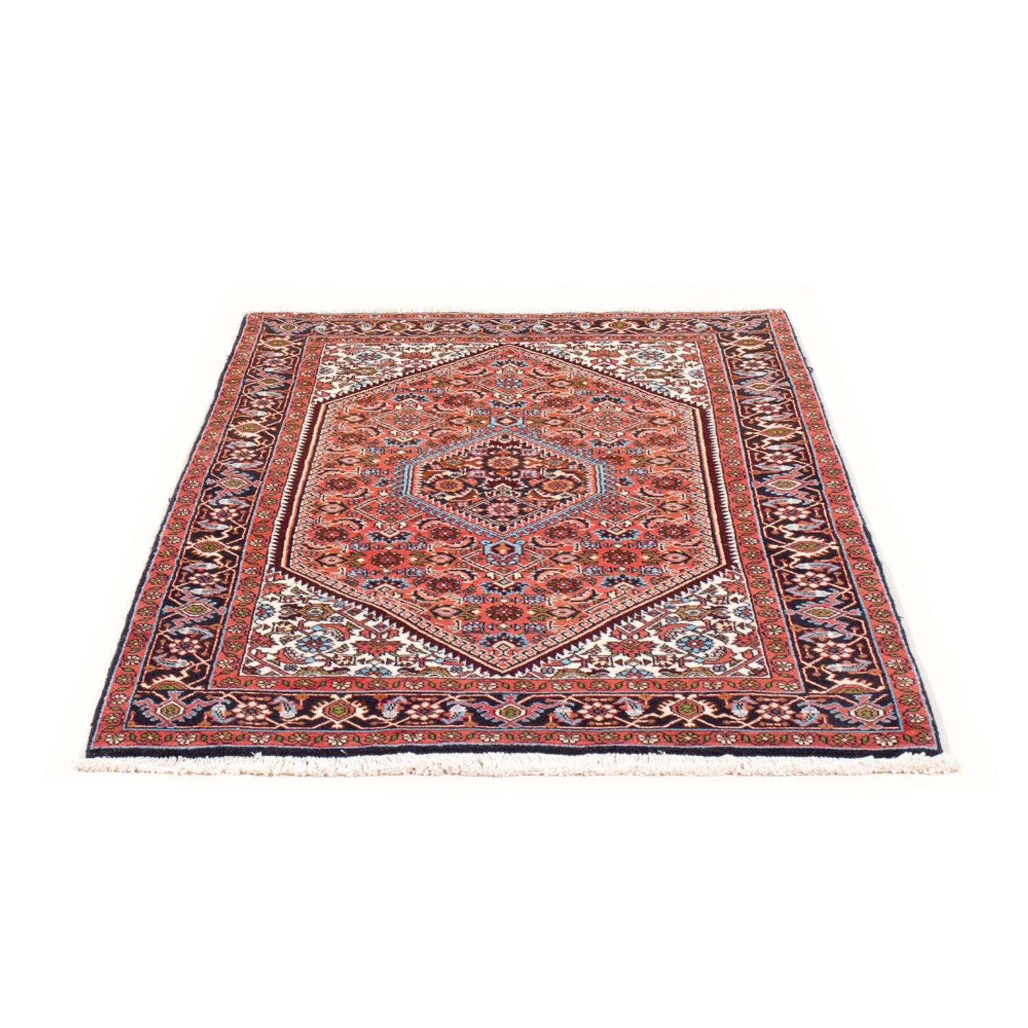 Persisk tæppe - Bijar - Royal - 143 x 85 cm - rød
