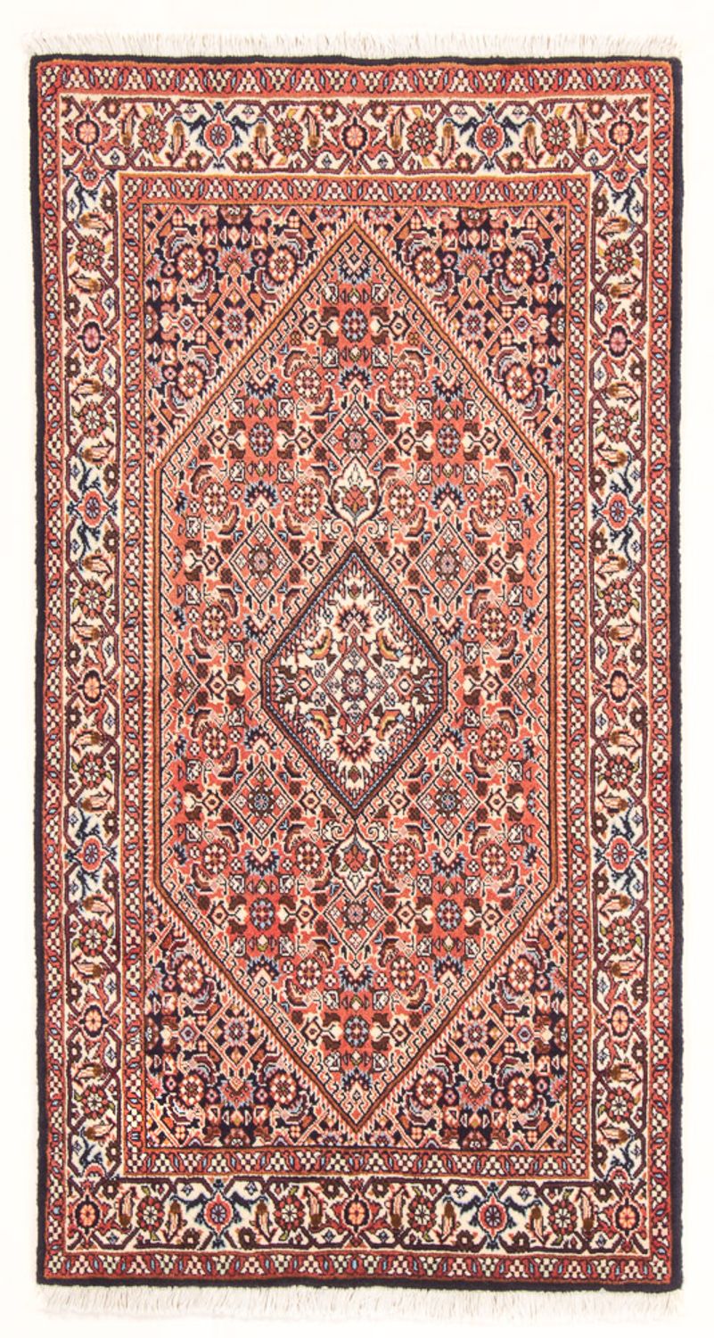 Persisk tæppe - Bijar - Royal - 140 x 84 cm - rød