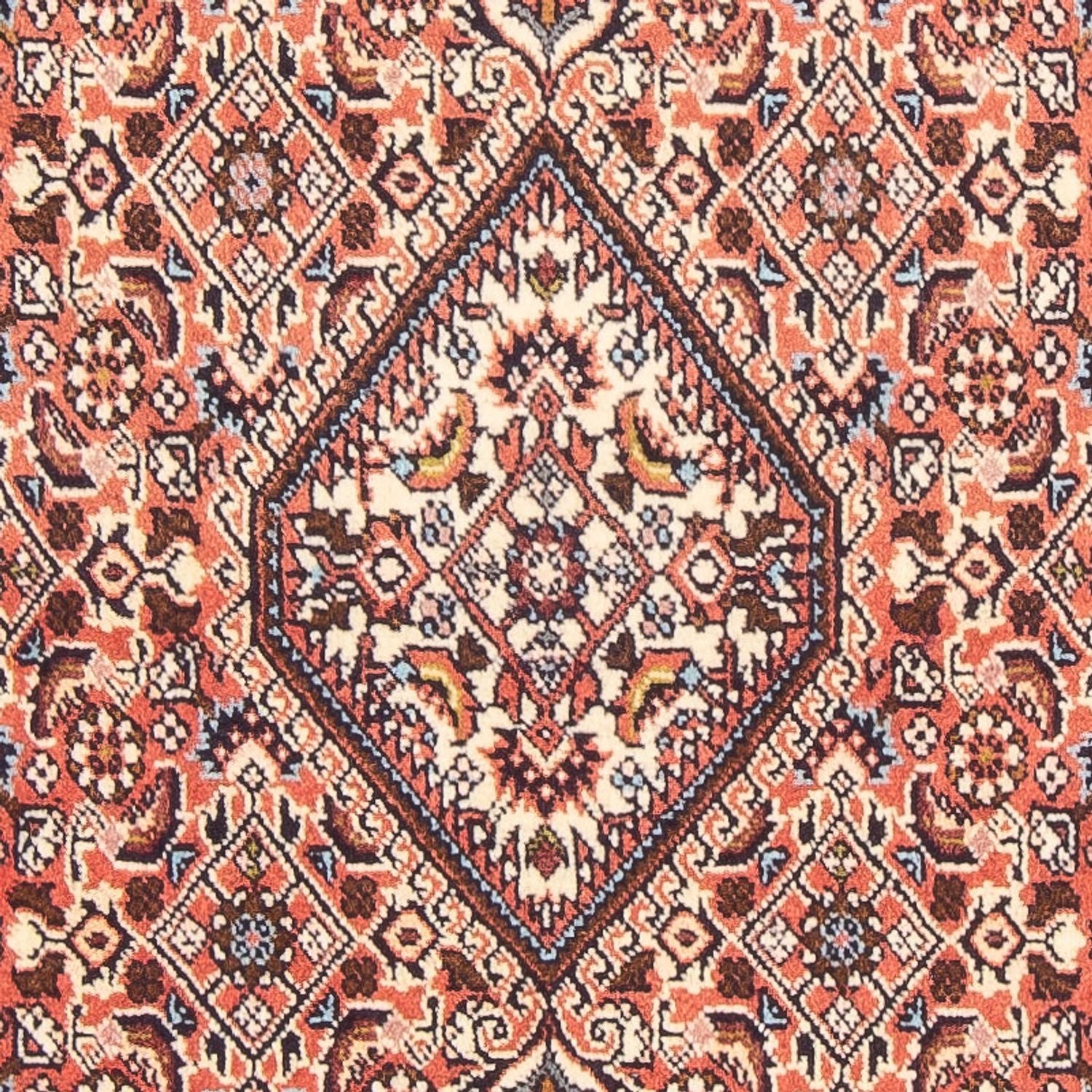 Persisk tæppe - Bijar - Royal - 140 x 84 cm - rød
