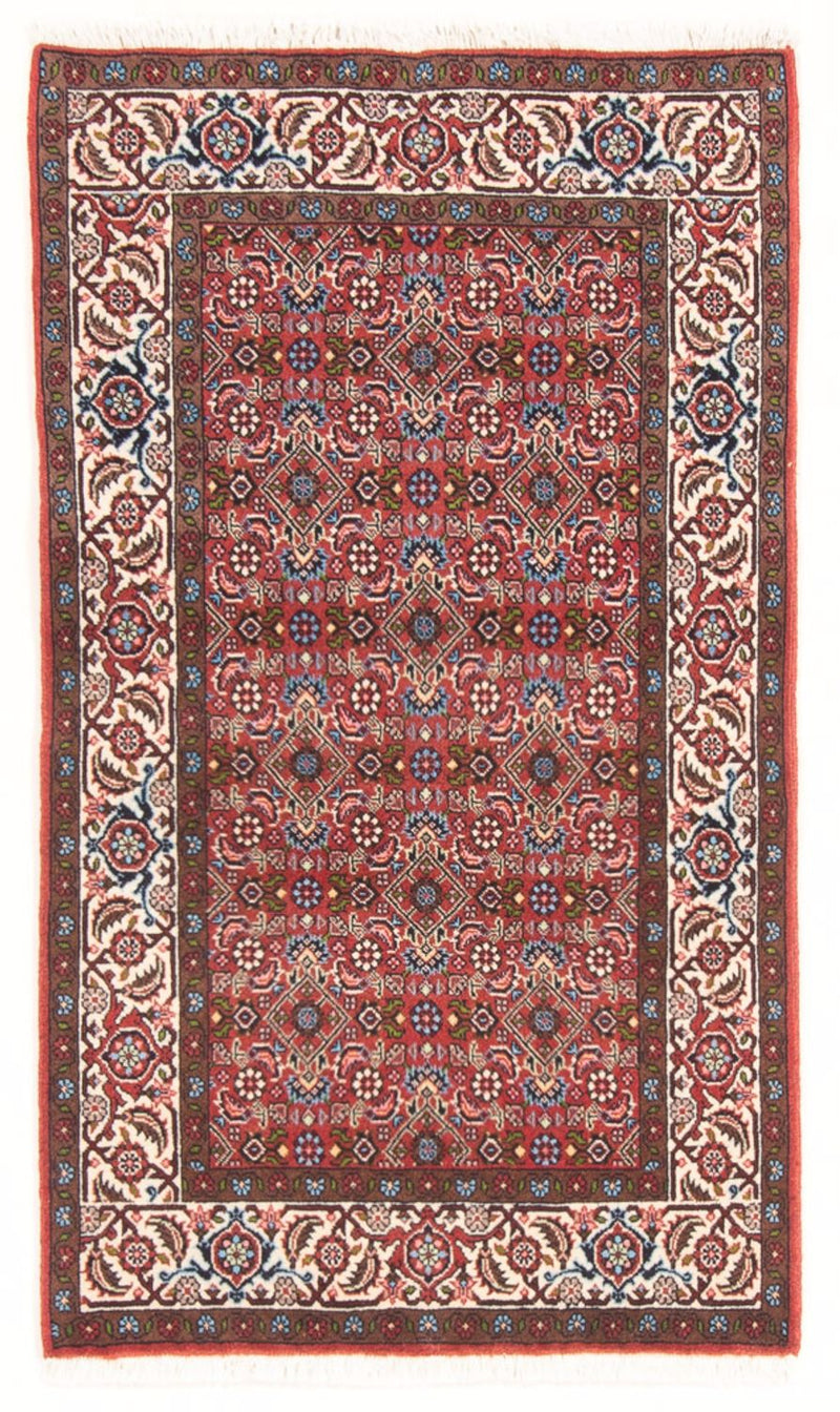 Persisk tæppe - Bijar - Royal - 143 x 81 cm - rød
