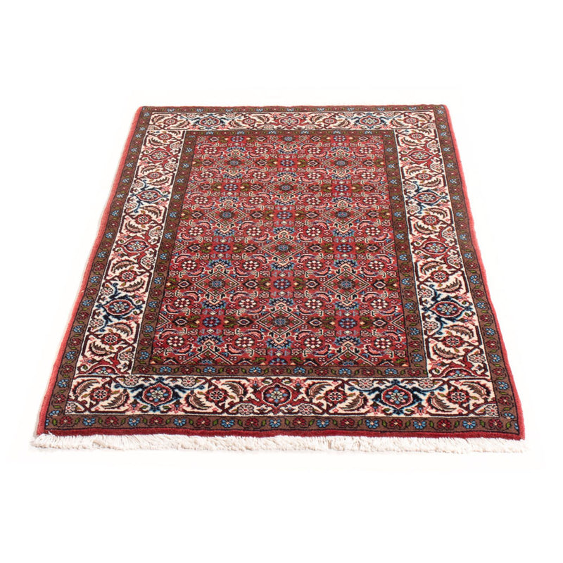 Persisk tæppe - Bijar - Royal - 143 x 81 cm - rød