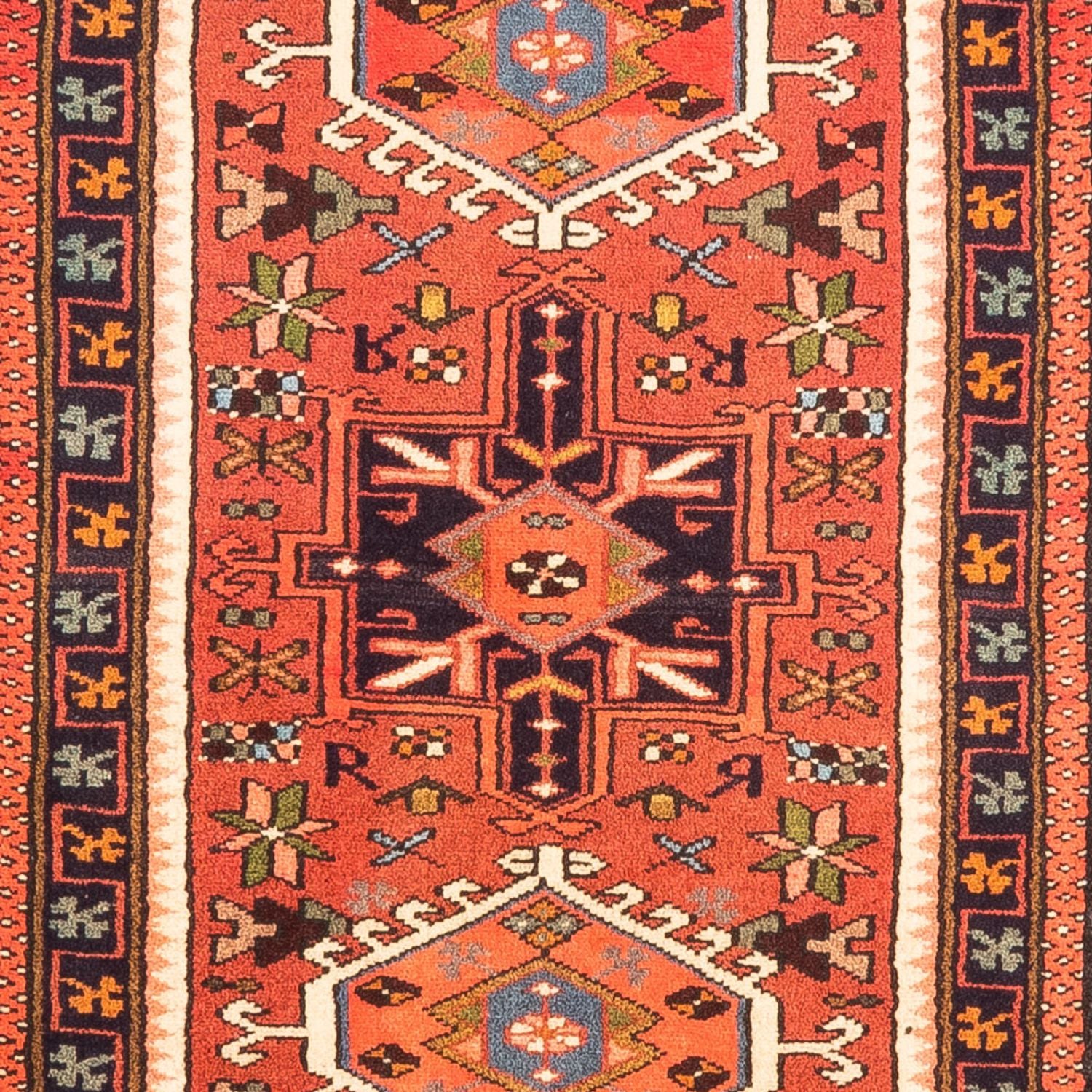 Løber Persisk tæppe - Nomadisk - 299 x 72 cm - rød