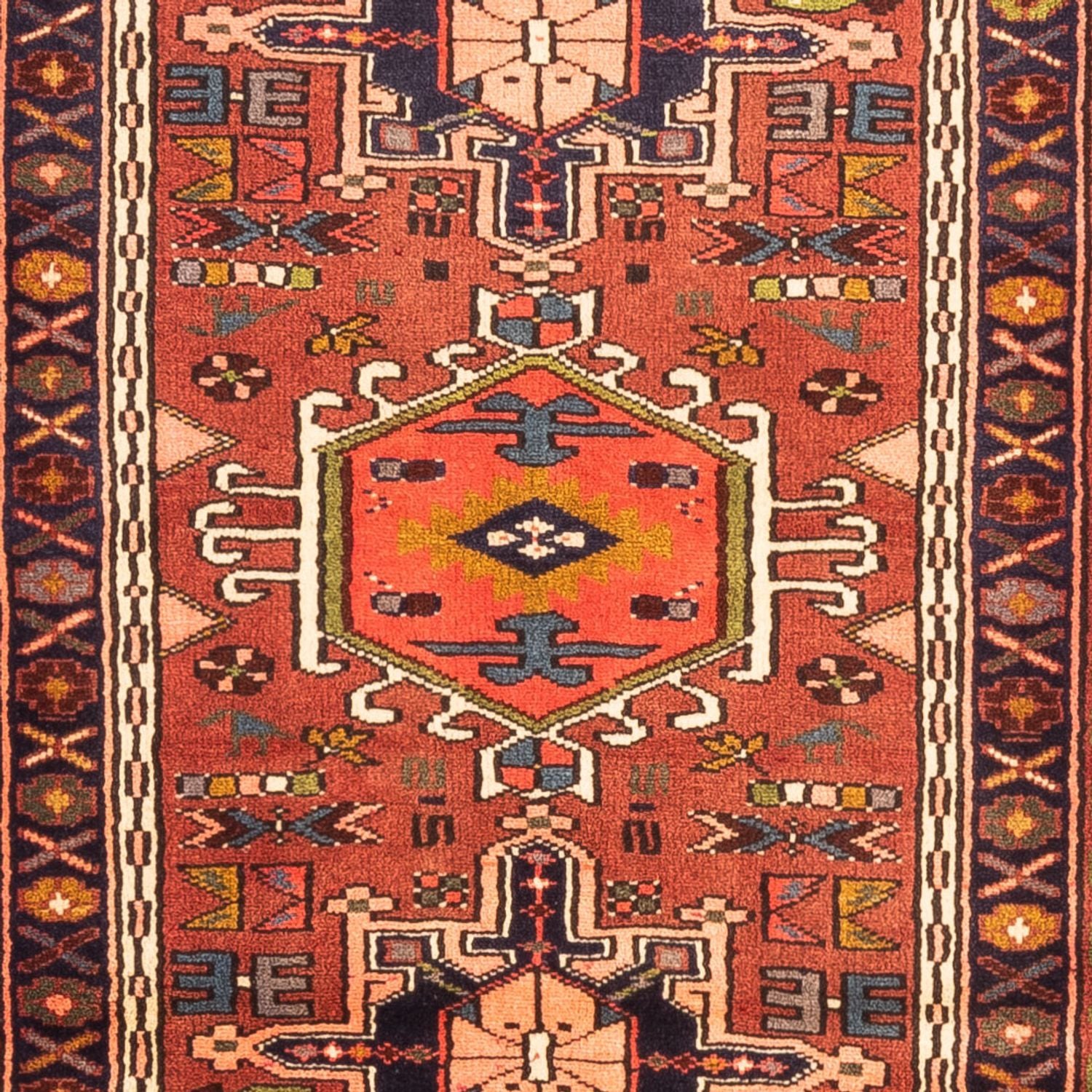 Løber Persisk tæppe - Nomadisk - 274 x 79 cm - rød