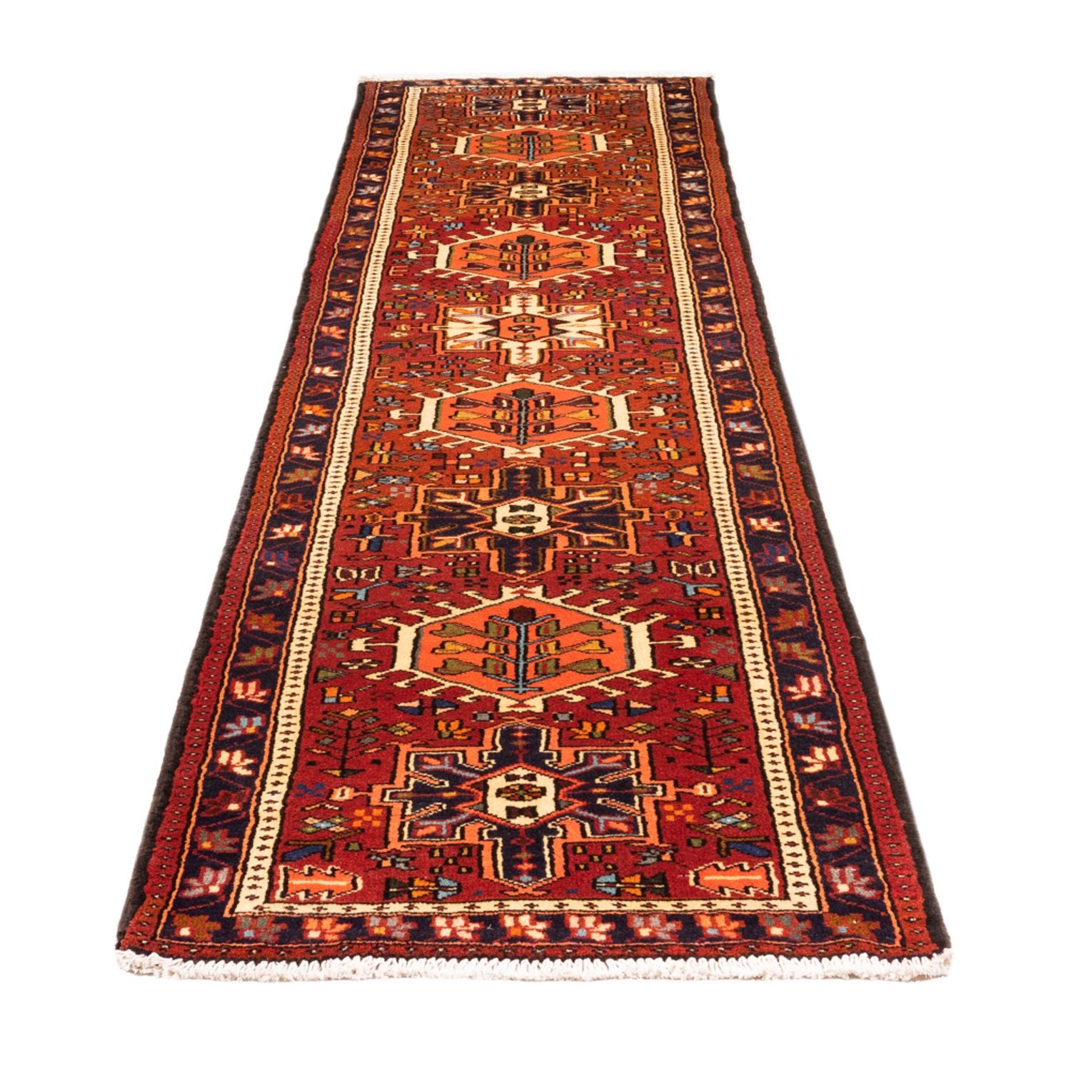 Løber Persisk tæppe - Nomadisk - 285 x 77 cm - rød
