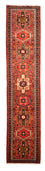 Løber Persisk tæppe - Nomadisk - 304 x 72 cm - rød