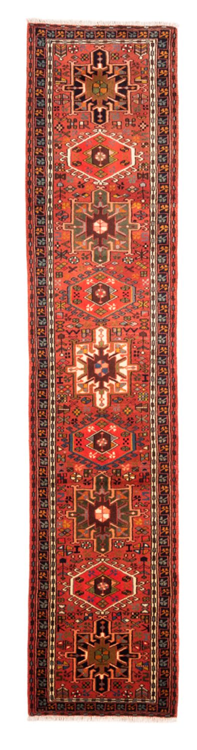 Løber Persisk tæppe - Nomadisk - 304 x 72 cm - rød
