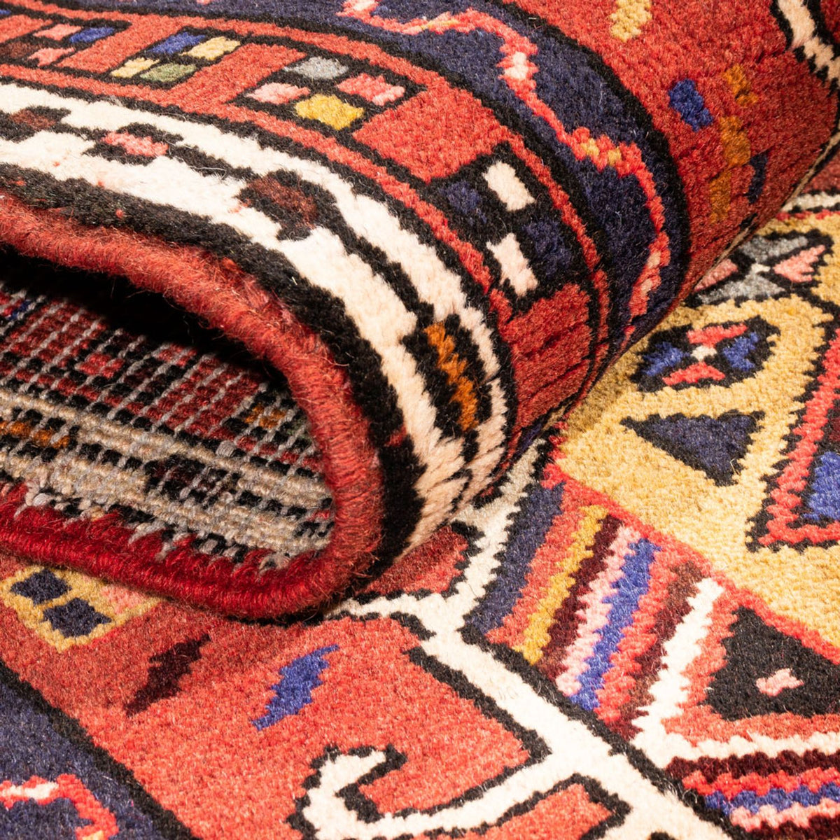 Løber Persisk tæppe - Nomadisk - 293 x 70 cm - rød