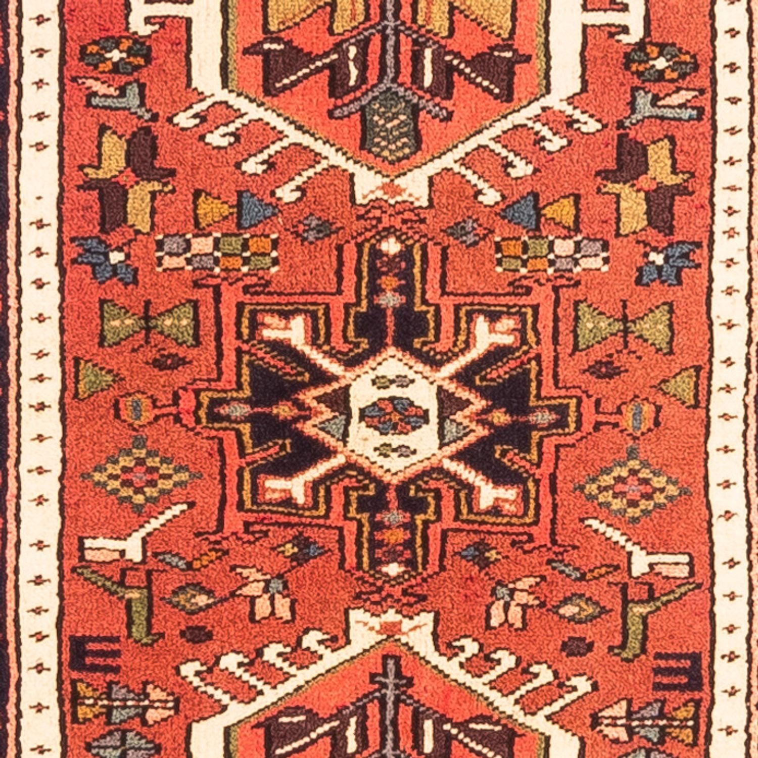 Løber Persisk tæppe - Nomadisk - 287 x 84 cm - rød