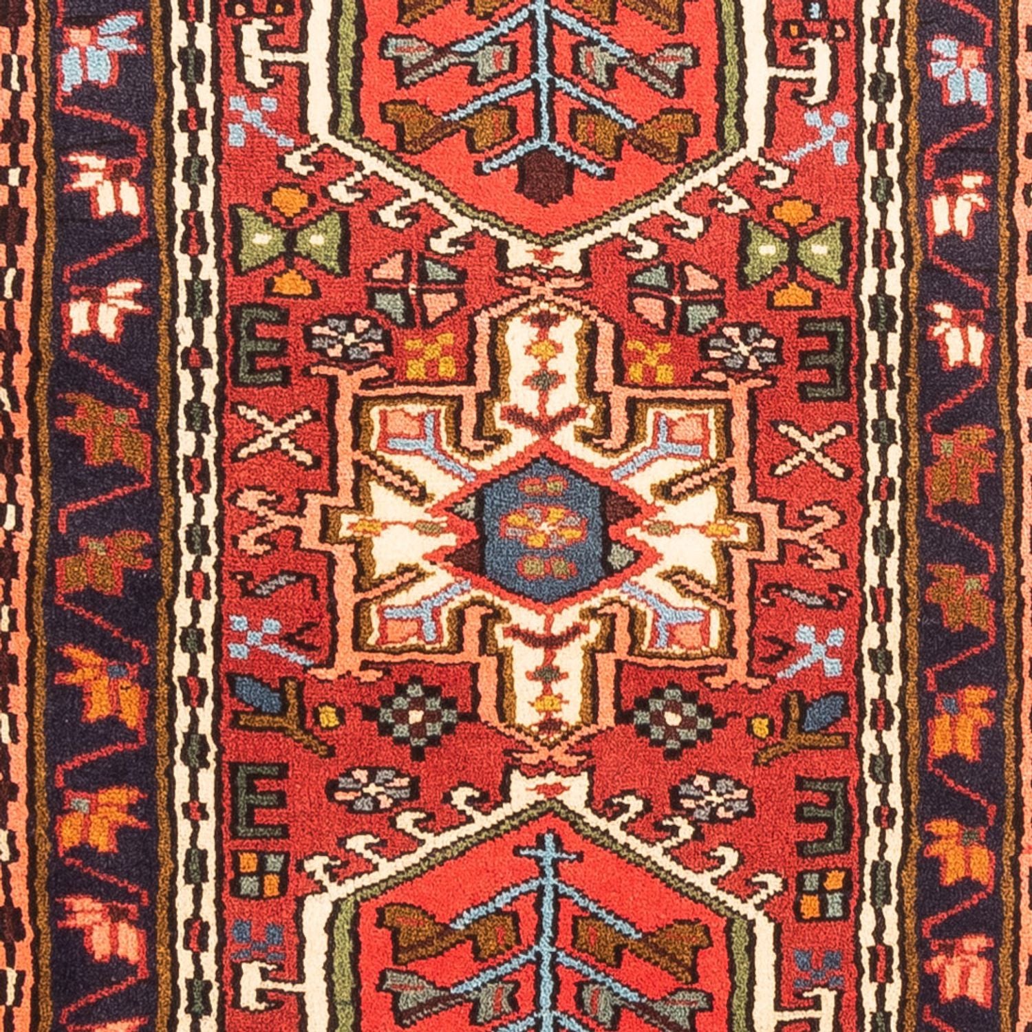 Løber Persisk tæppe - Nomadisk - 286 x 73 cm - rød