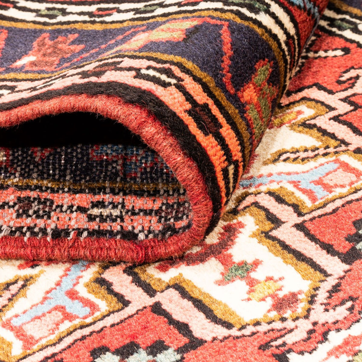 Løber Persisk tæppe - Nomadisk - 286 x 73 cm - rød