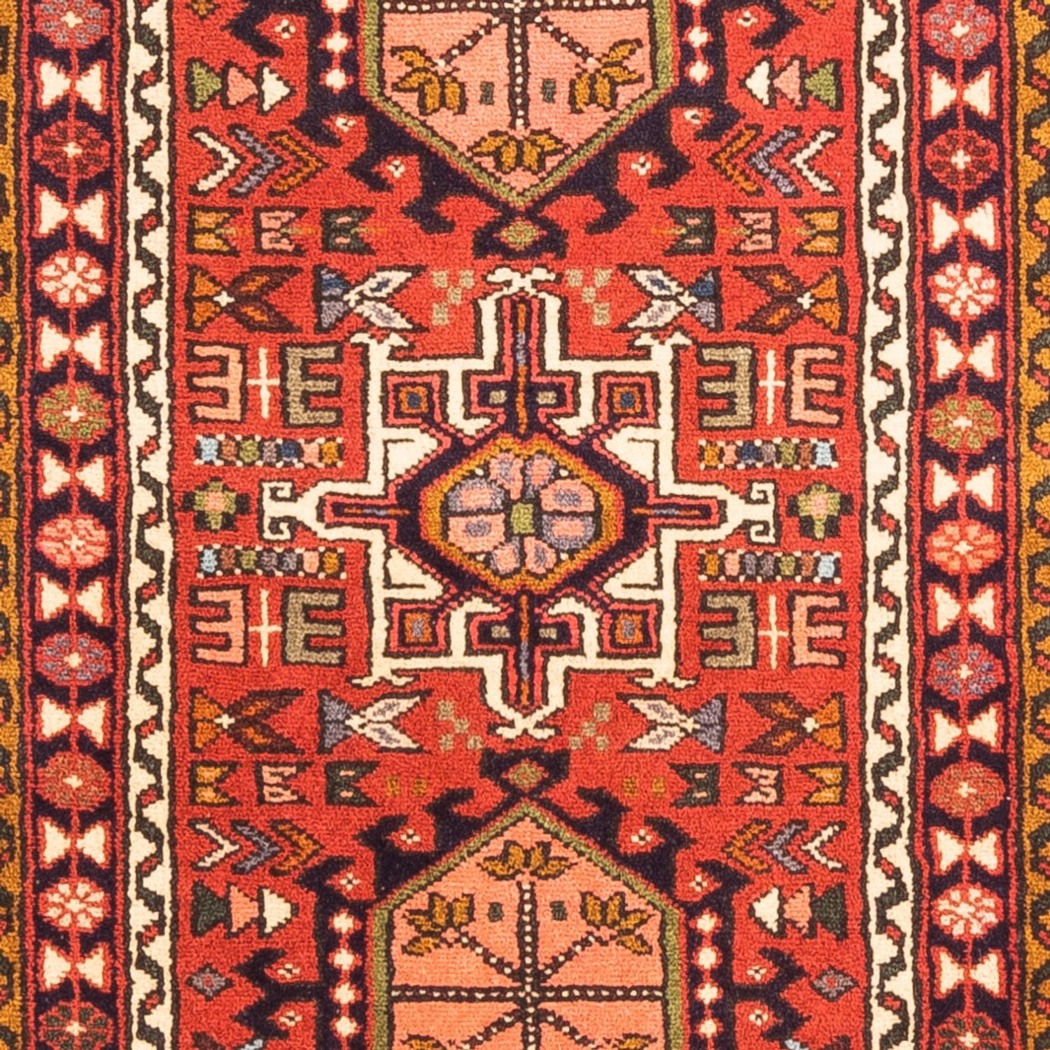Løber Persisk tæppe - Nomadisk - 285 x 71 cm - rød