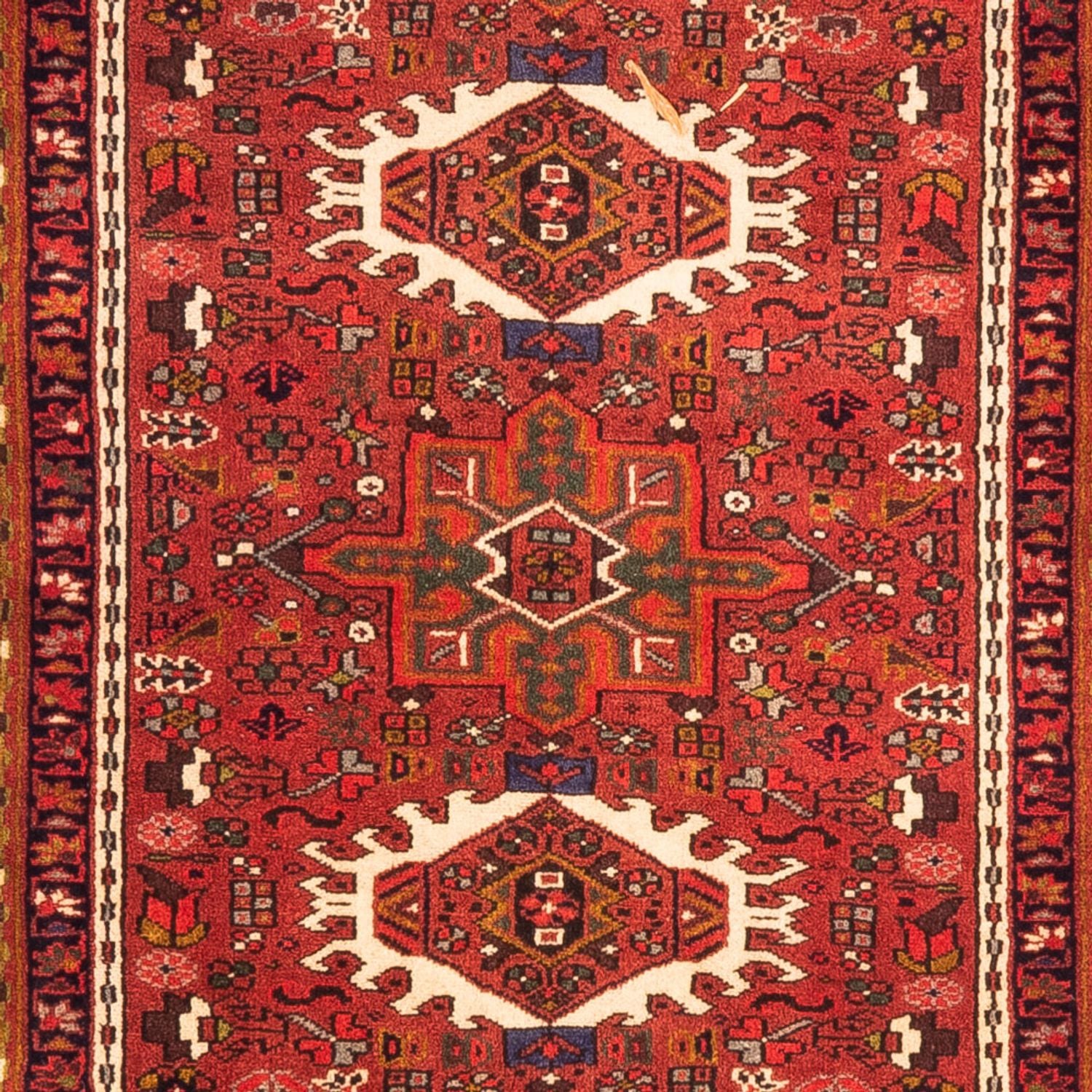 Løber Persisk tæppe - Nomadisk - 314 x 80 cm - rød