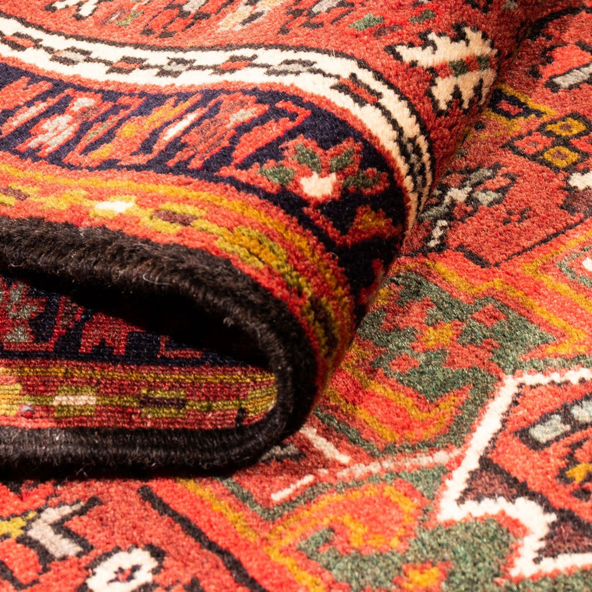 Løber Persisk tæppe - Nomadisk - 314 x 80 cm - rød