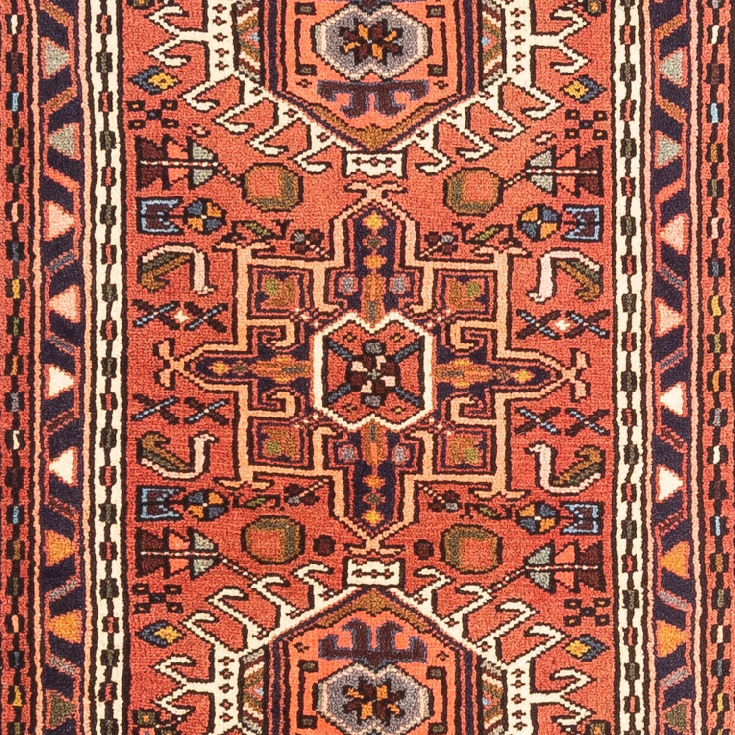 Løber Persisk tæppe - Nomadisk - 276 x 86 cm - rød
