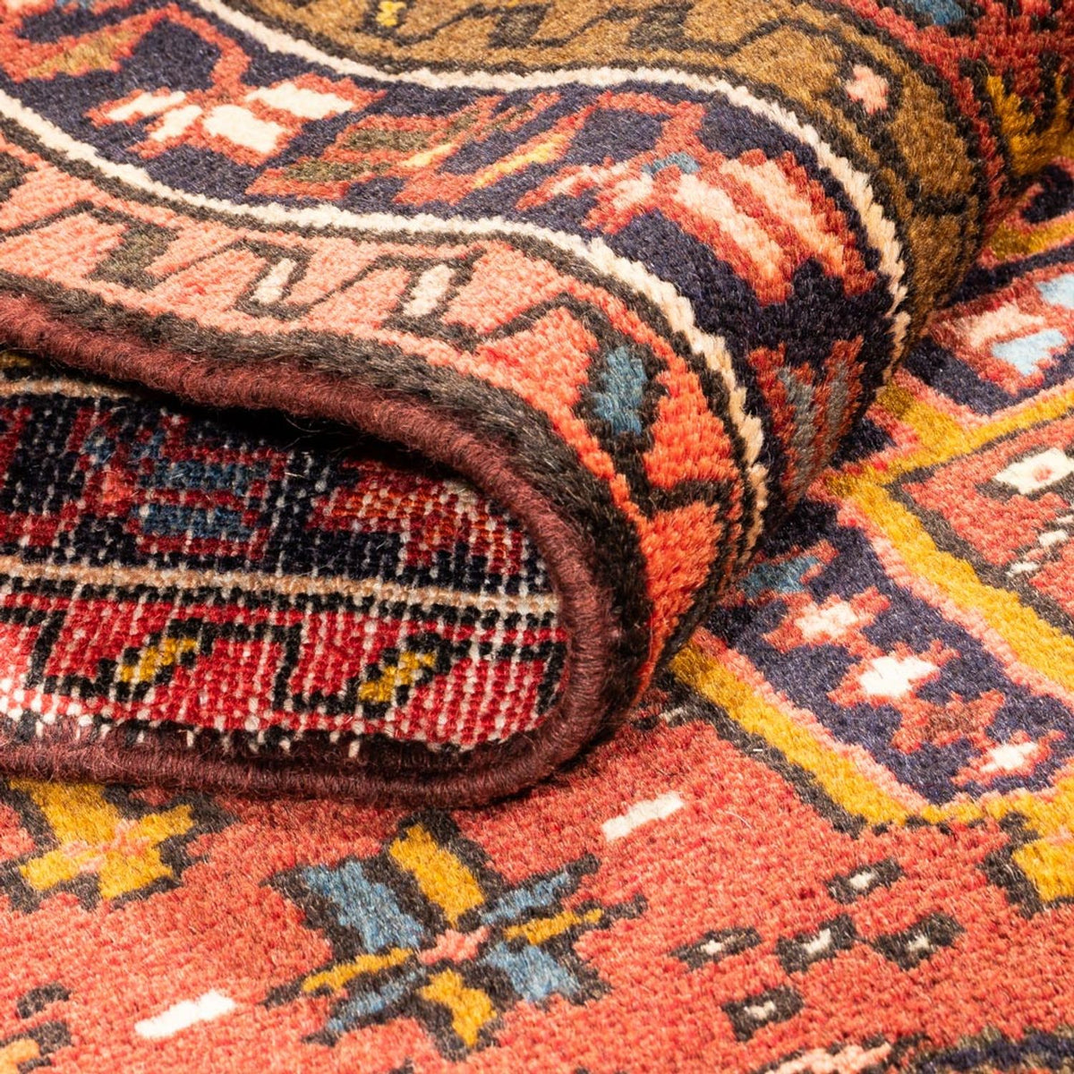 Løber Persisk tæppe - Nomadisk - 283 x 72 cm - rød