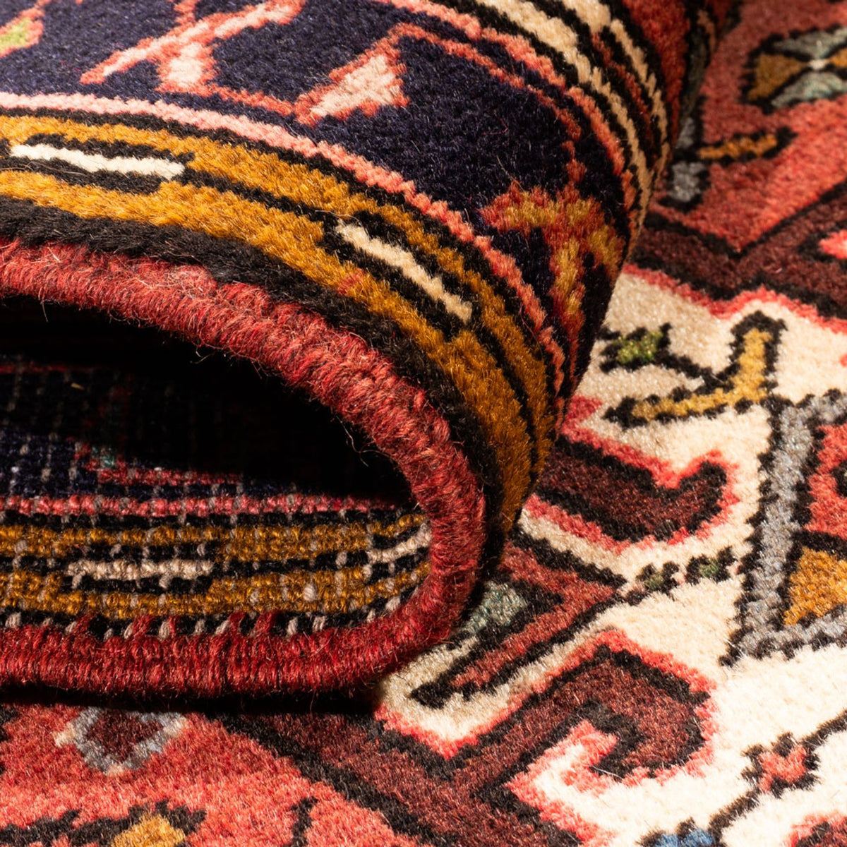 Løber Persisk tæppe - Nomadisk - 308 x 71 cm - rød