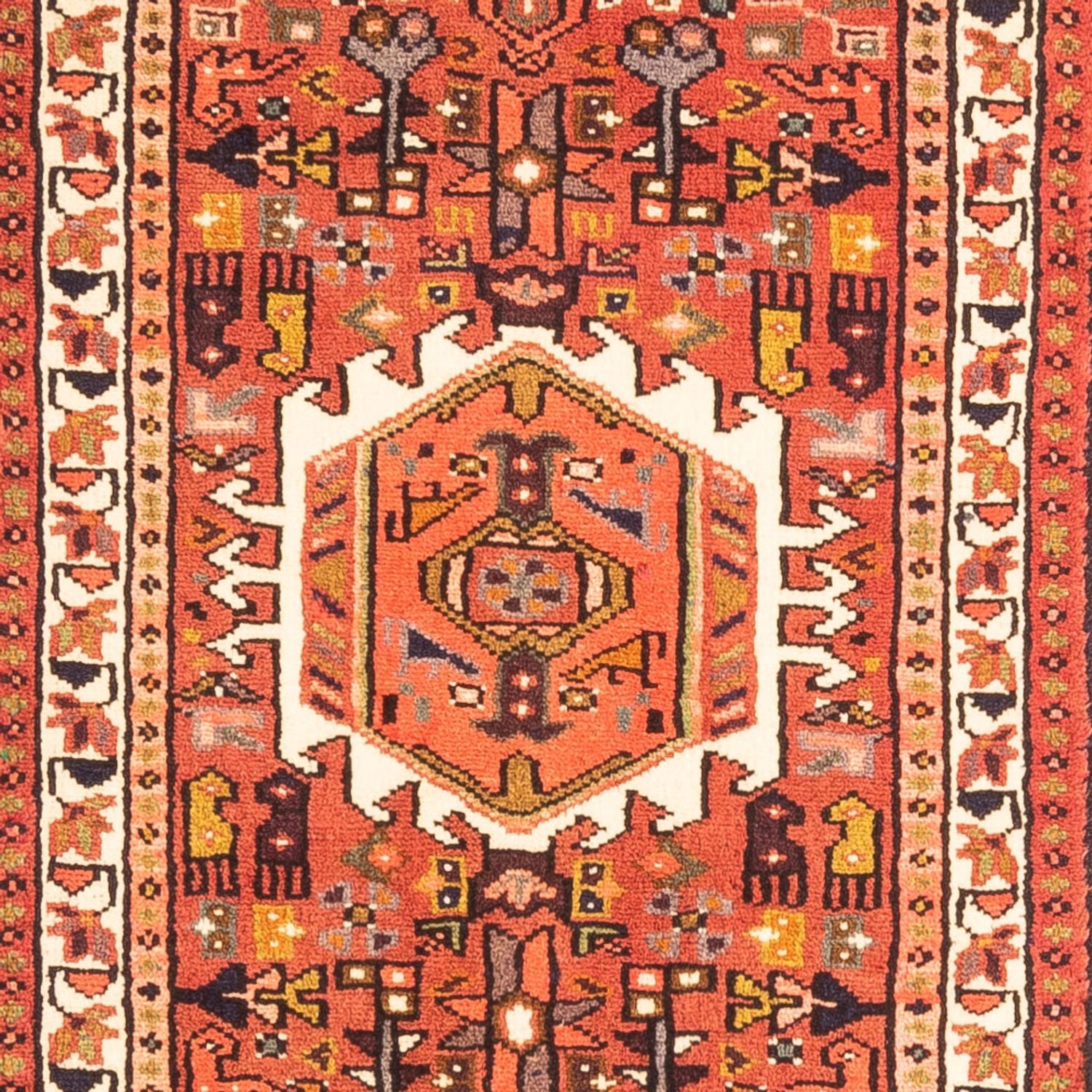 Løber Persisk tæppe - Nomadisk - 293 x 71 cm - rød