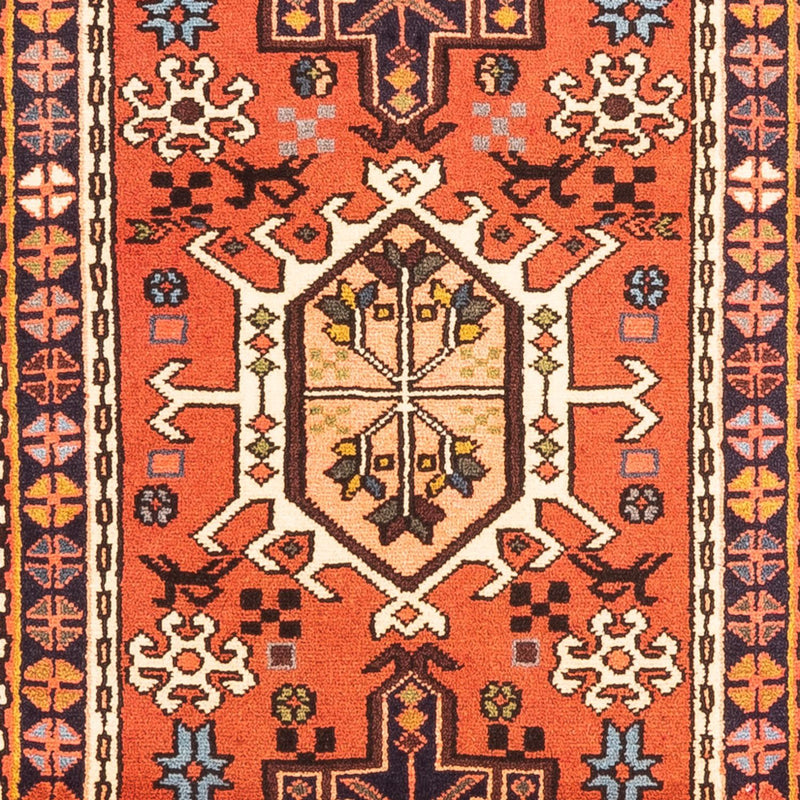 Løber Persisk tæppe - Nomadisk - 296 x 70 cm - rød