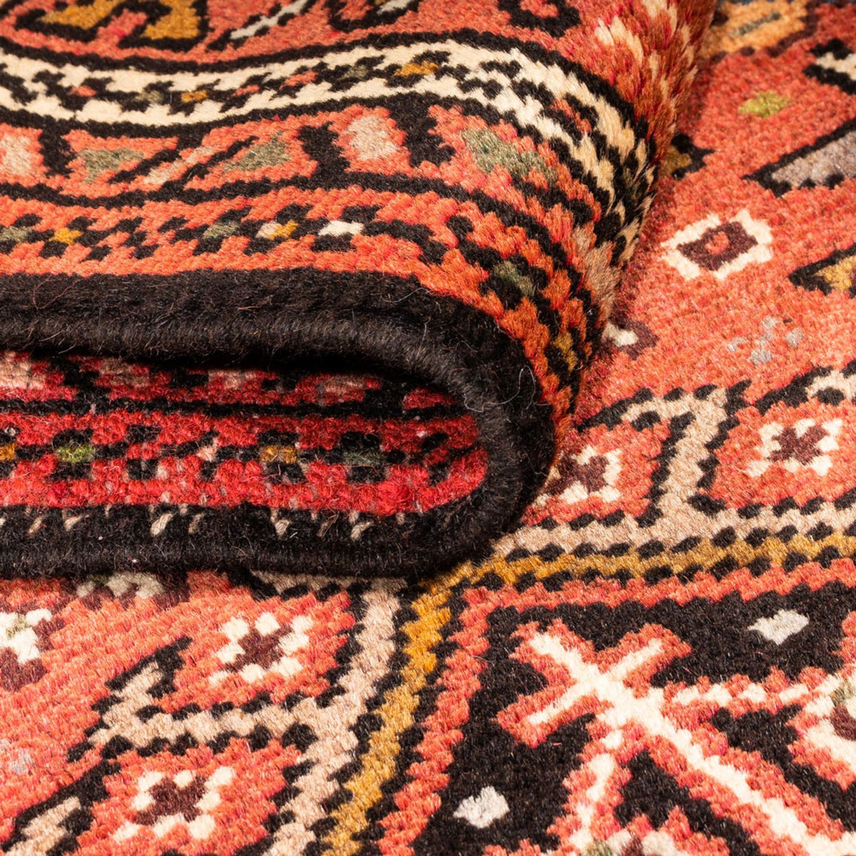 Løber Persisk tæppe - Nomadisk - 293 x 70 cm - rød