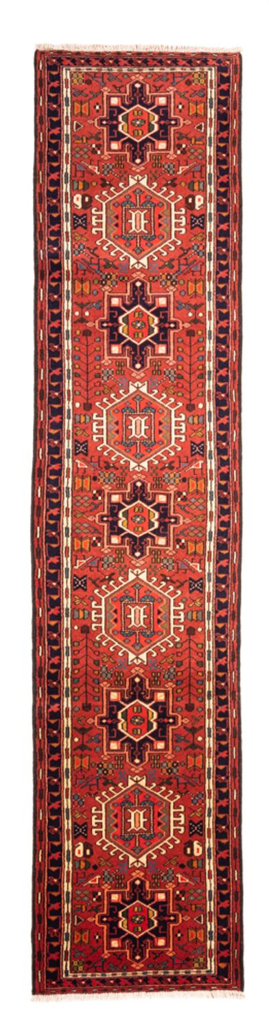 Løber Persisk tæppe - Nomadisk - 300 x 70 cm - rød