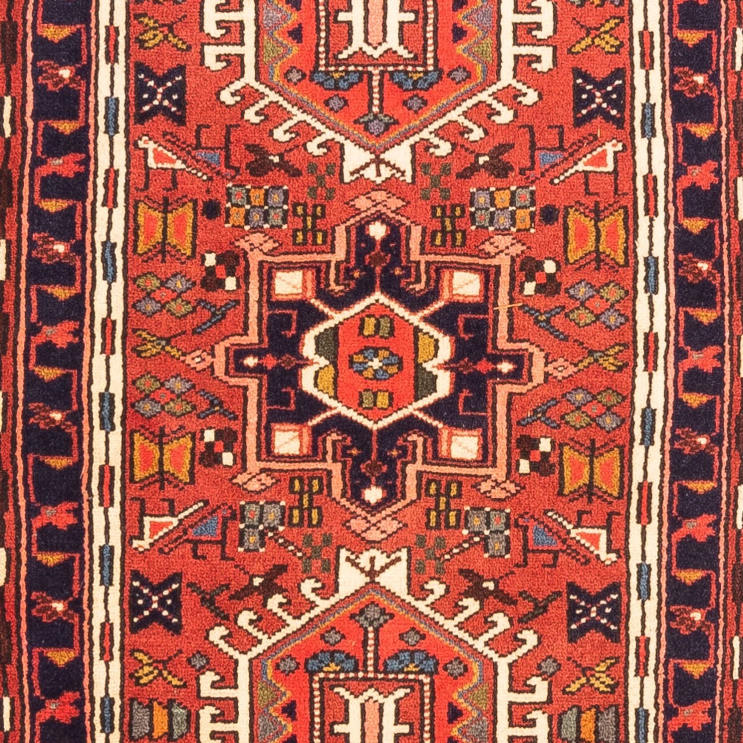 Løber Persisk tæppe - Nomadisk - 300 x 70 cm - rød