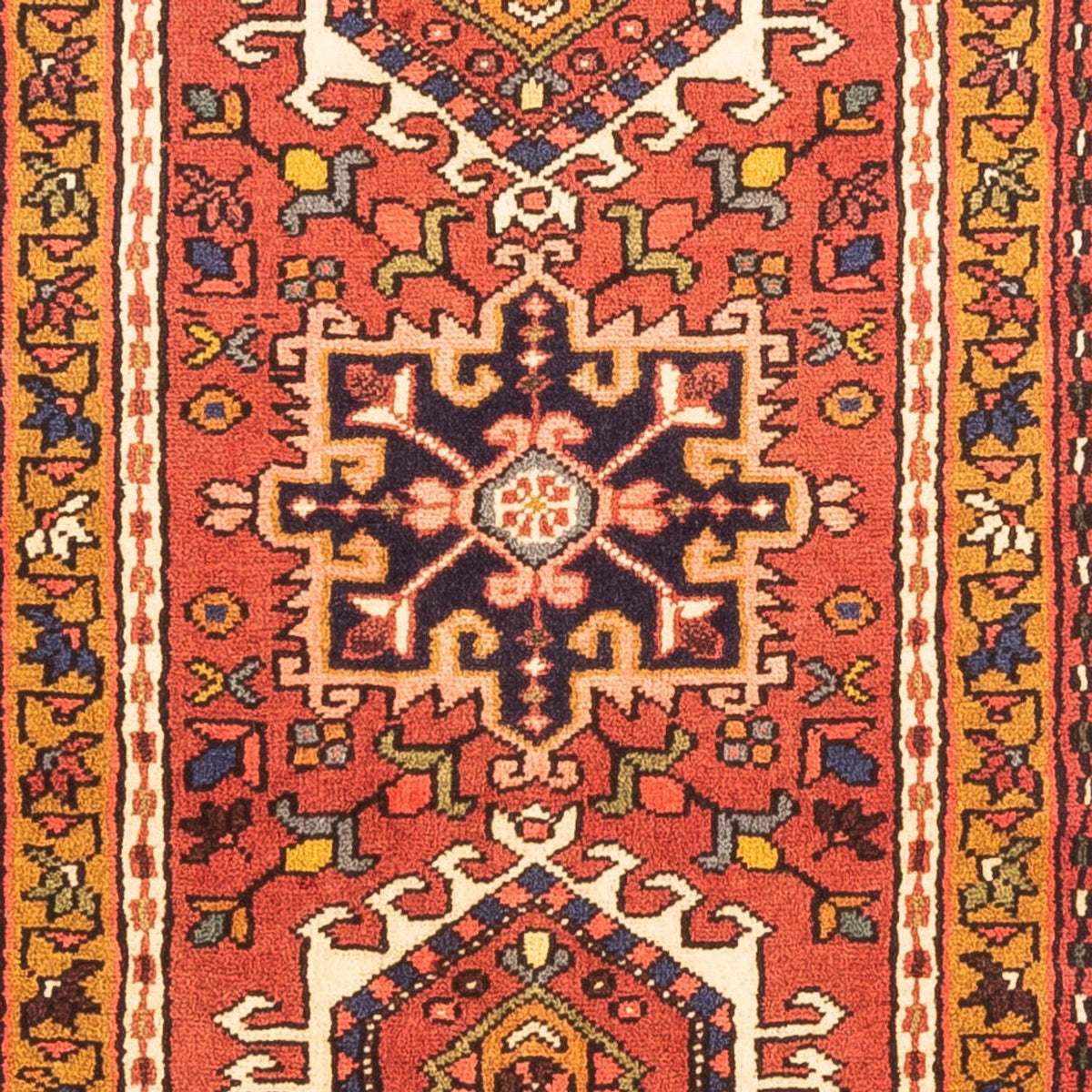 Løber Persisk tæppe - Nomadisk - 300 x 70 cm - rød