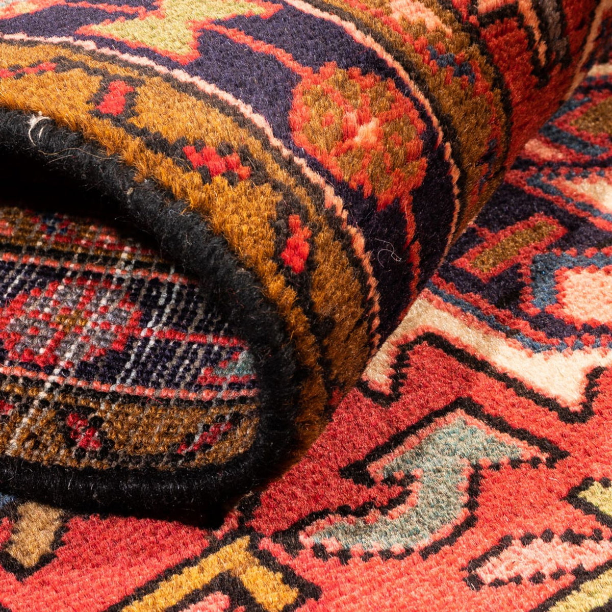 Løber Persisk tæppe - Nomadisk - 285 x 72 cm - rød