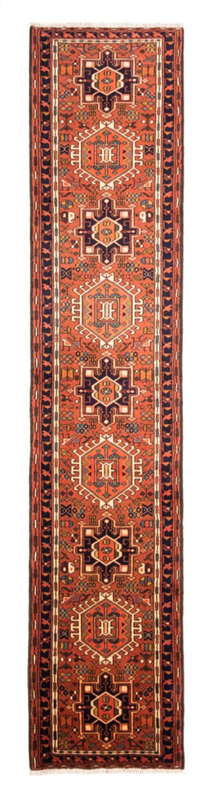 Løber Persisk tæppe - Nomadisk - 306 x 68 cm - rød