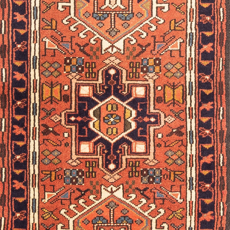 Løber Persisk tæppe - Nomadisk - 306 x 68 cm - rød