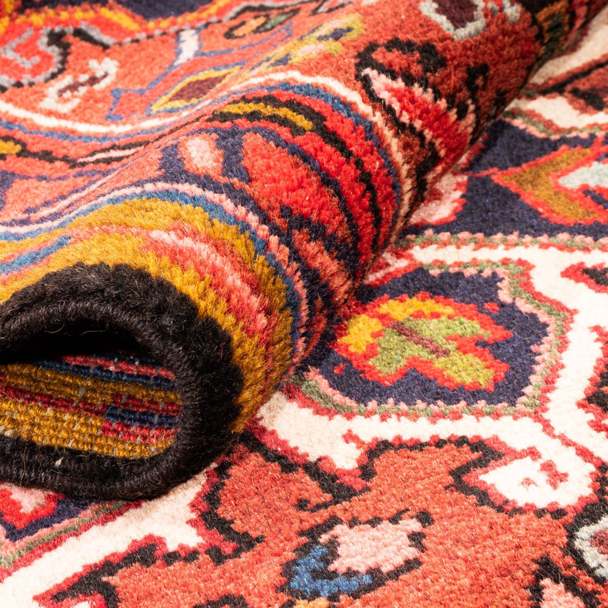 Løber Persisk tæppe - Nomadisk - 296 x 73 cm - rød