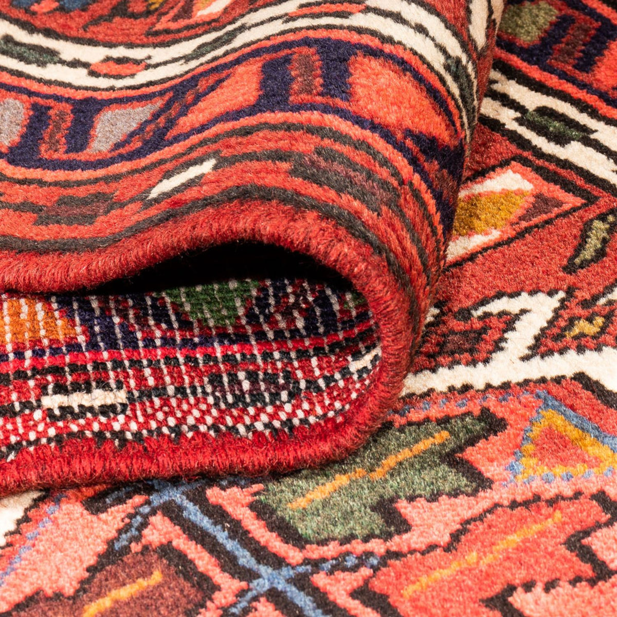 Løber Persisk tæppe - Nomadisk - 288 x 70 cm - rød