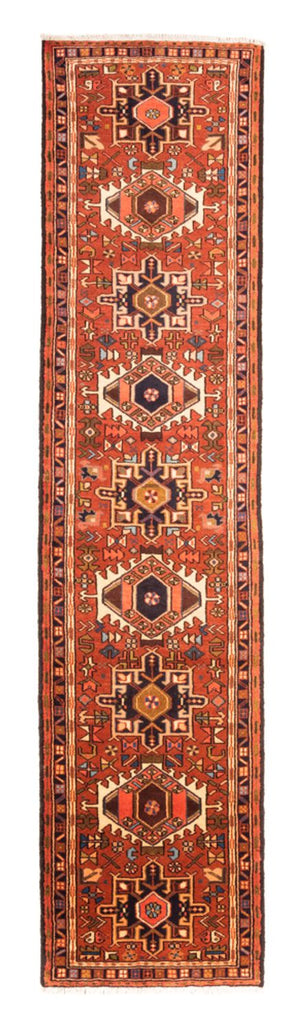 Løber Persisk tæppe - Nomadisk - 283 x 70 cm - rød