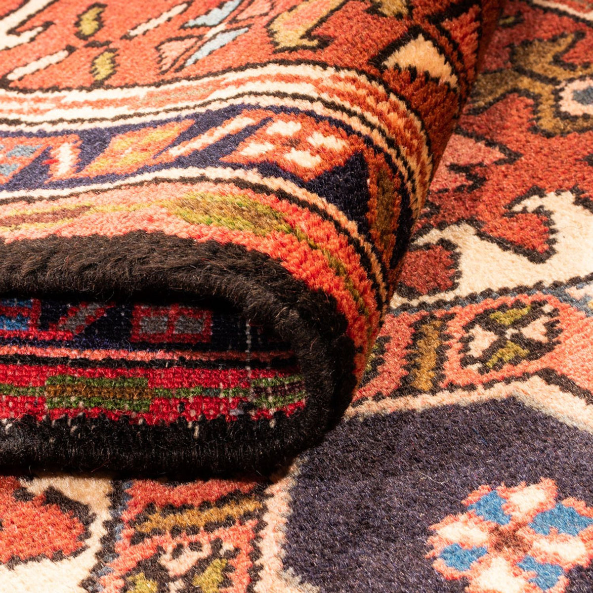 Løber Persisk tæppe - Nomadisk - 283 x 70 cm - rød