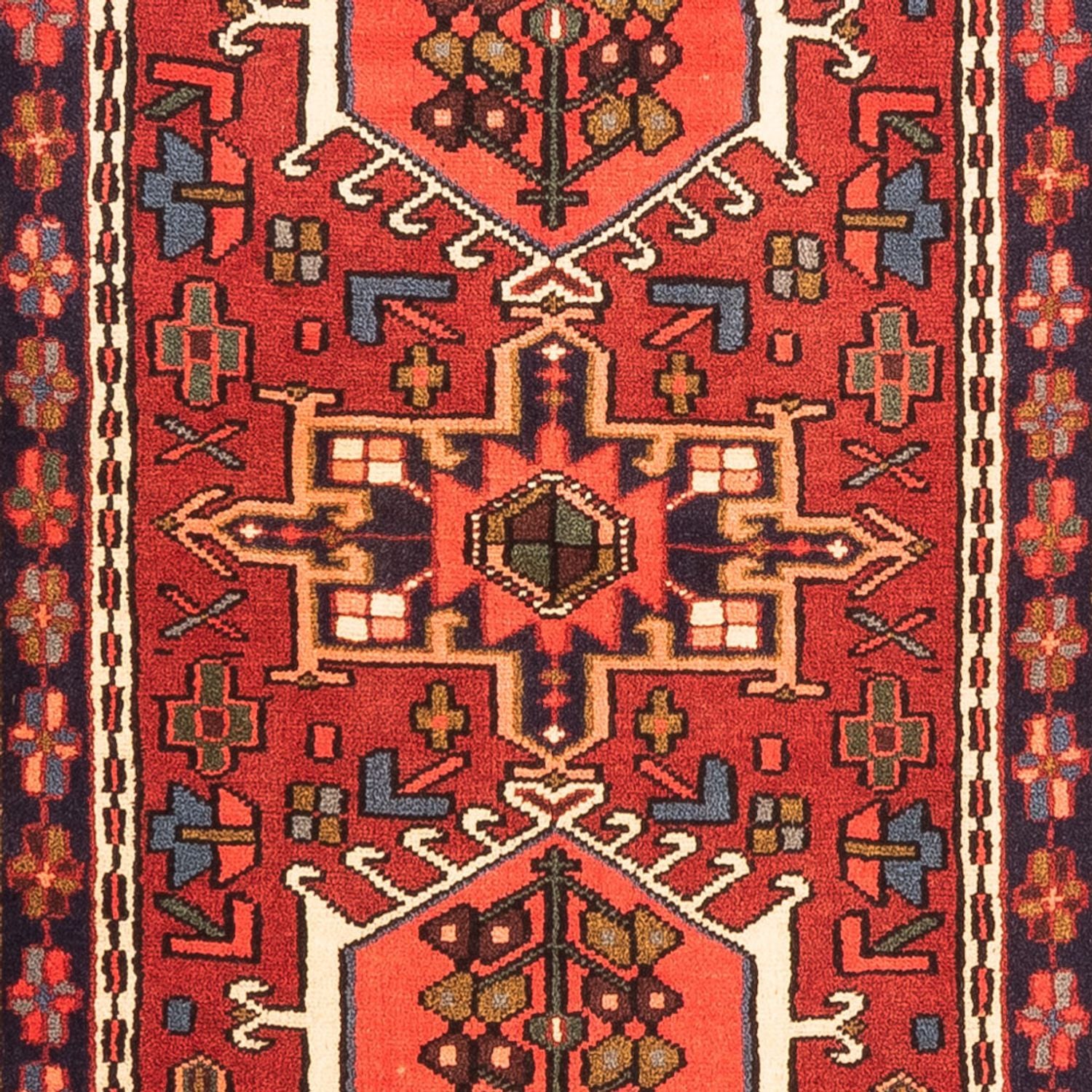 Løber Persisk tæppe - Nomadisk - 286 x 72 cm - rød