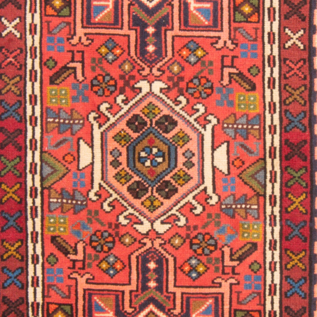 Løber Persisk tæppe - Nomadisk - 292 x 72 cm - rød