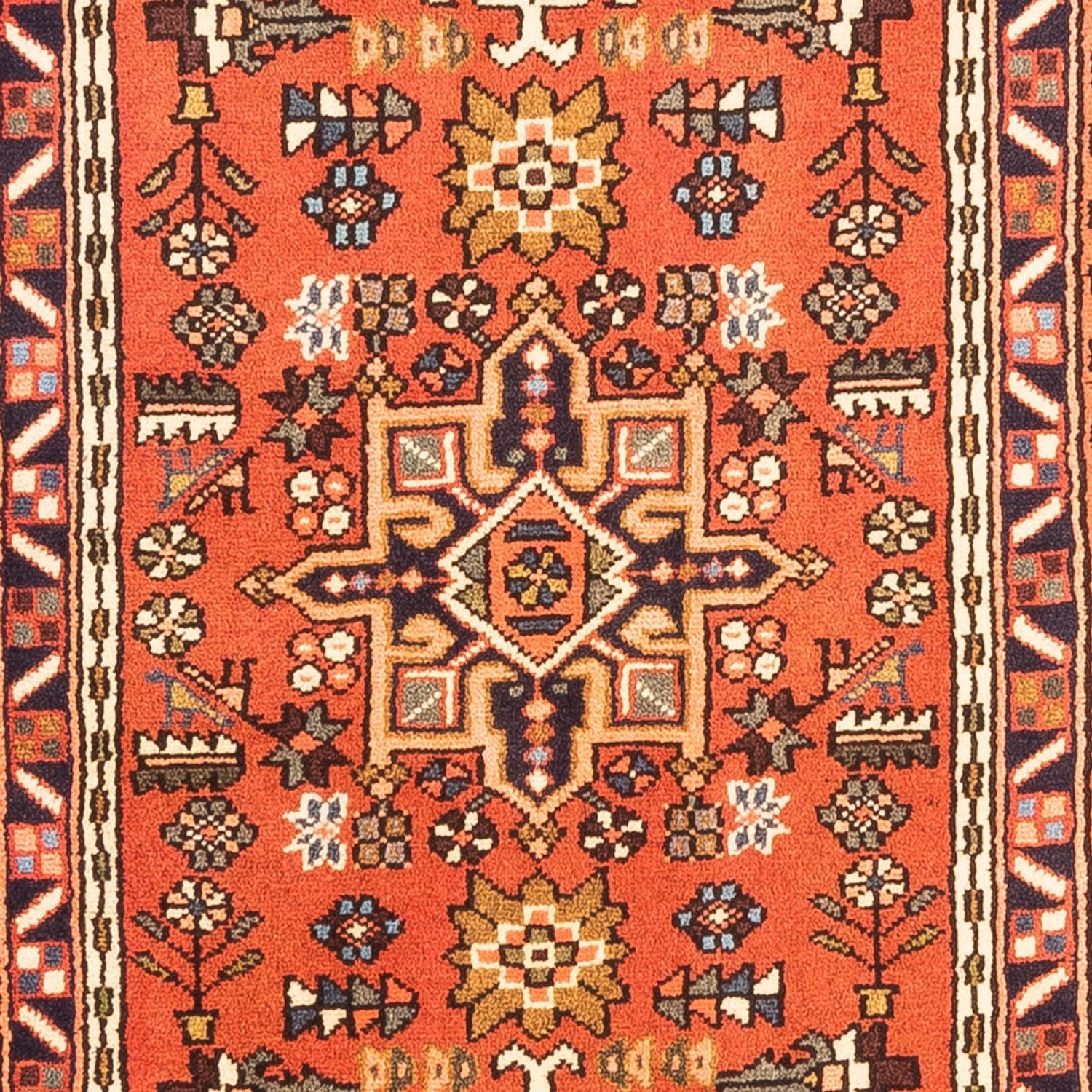 Løber Persisk tæppe - Nomadisk - 300 x 74 cm - rød