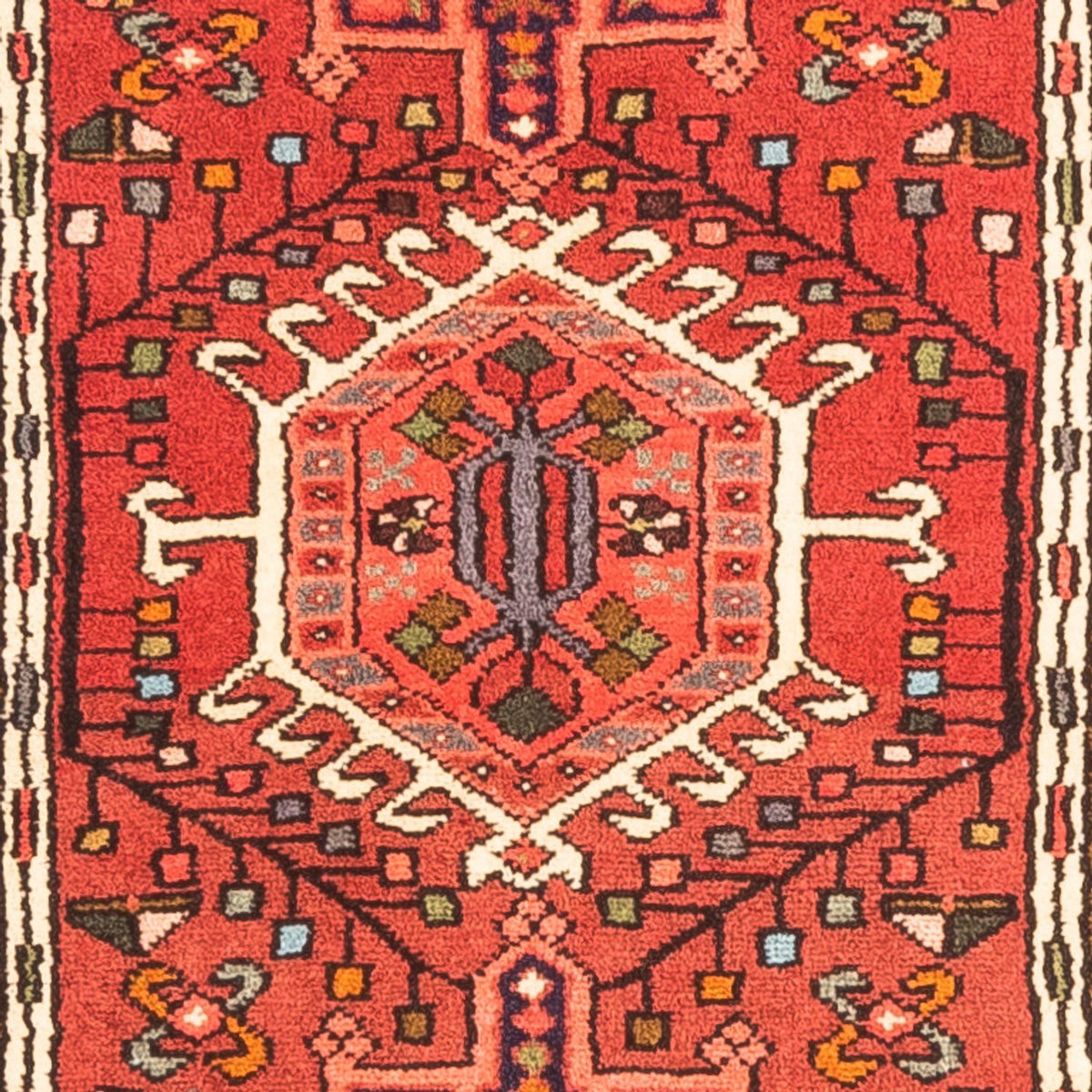 Løber Persisk tæppe - Nomadisk - 272 x 74 cm - rød