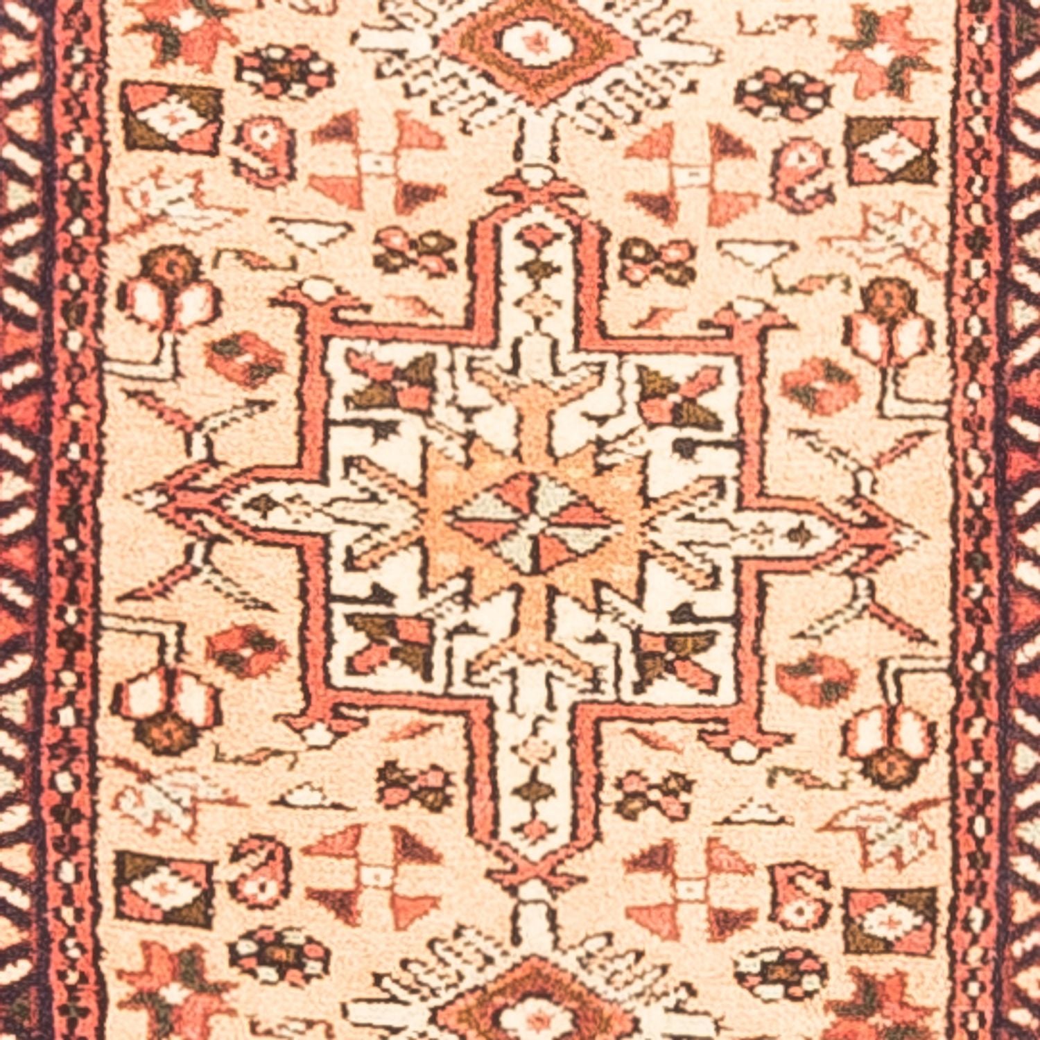 Løber Persisk tæppe - Nomadisk - 322 x 58 cm - creme