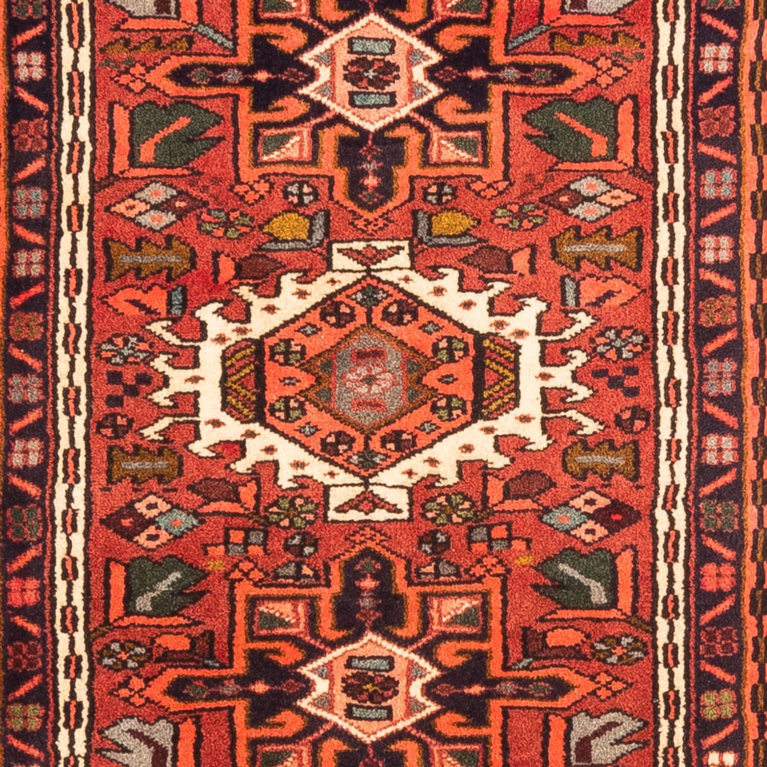 Løber Persisk tæppe - Nomadisk - 292 x 72 cm - rød